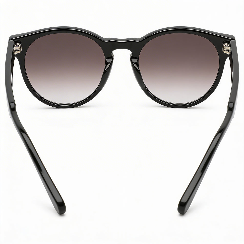 Gafas de sol no polarizadas para mujer Ferragamo Classic de acetato y cristal, gradiente nude y azul, 52 mm