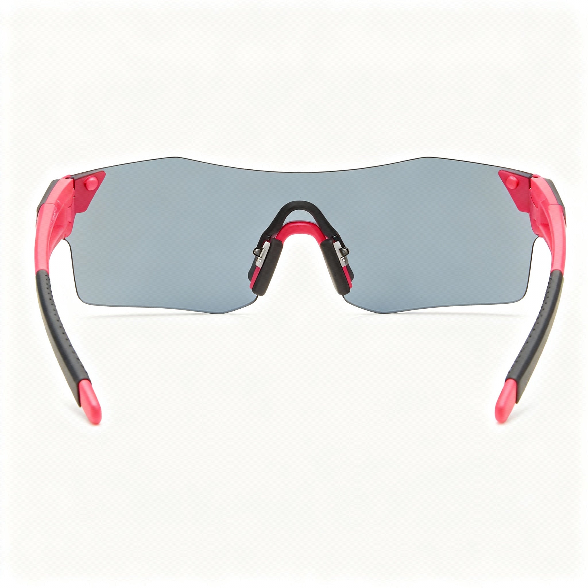 SMITH Pivlock Arena Unisex Plastic Sunglasses, Pink Fluo Grey Speckled Frame, Pink Fluo Lenses, 99-1-125, Photo 4