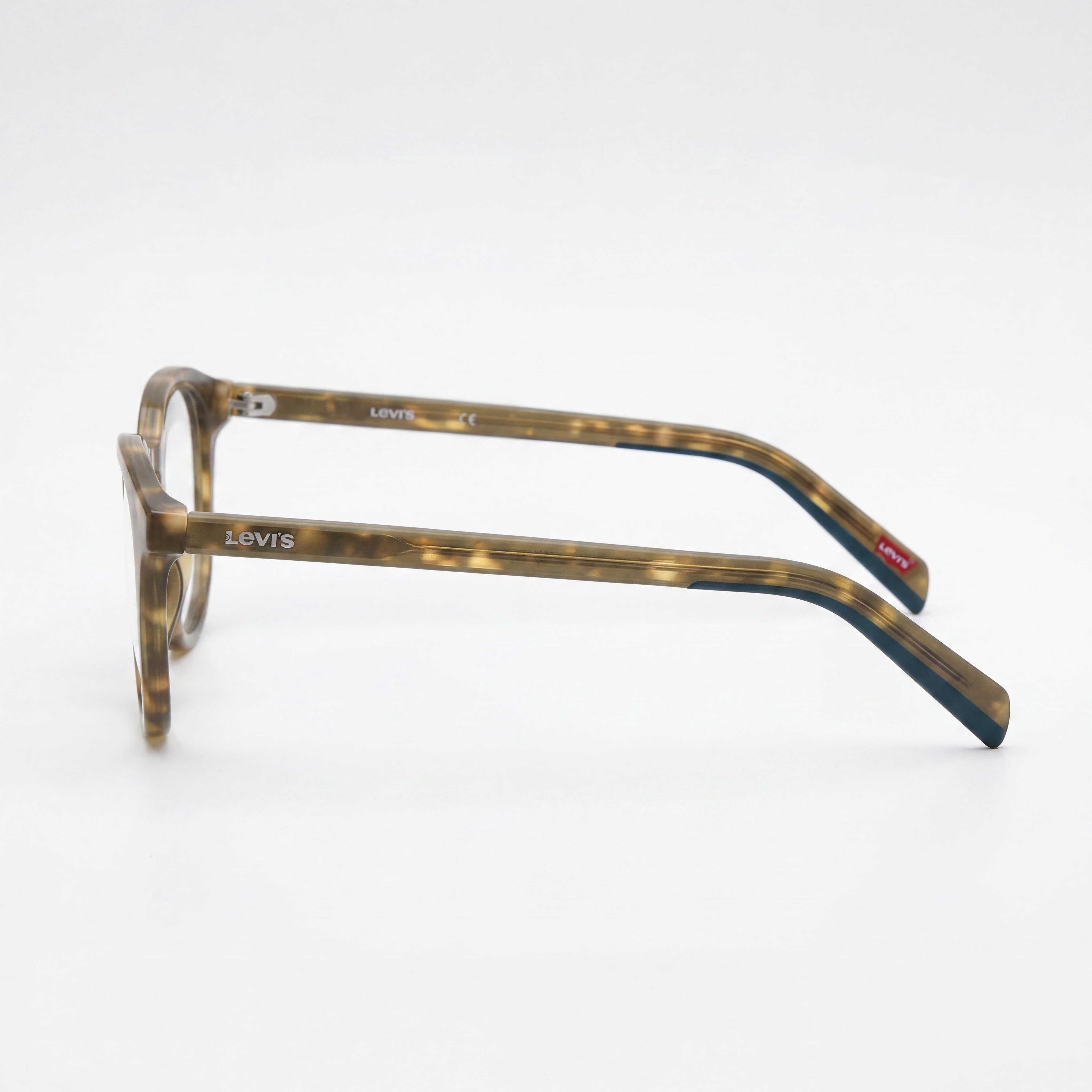 LEVIS Women's Non-polarised Eyeglasses with Plastic Frame Material and Demo Lenses, Lens Width 51mm, Photo 3