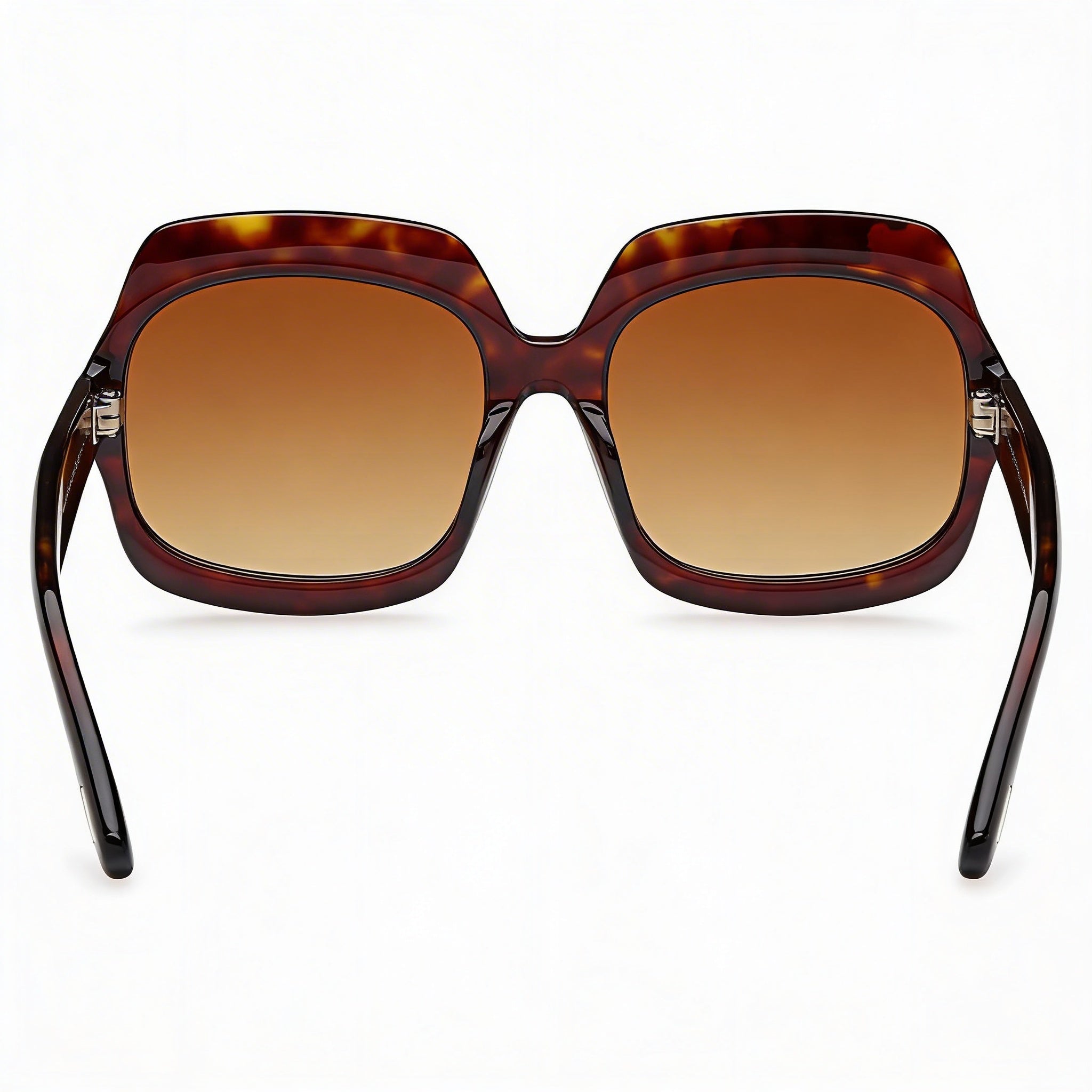 Tom Ford Women's Classic Sunglasses, Dark Havana Light Brown Shaded Frame, Gradient Brown Lenses, 60mm, Photo 3