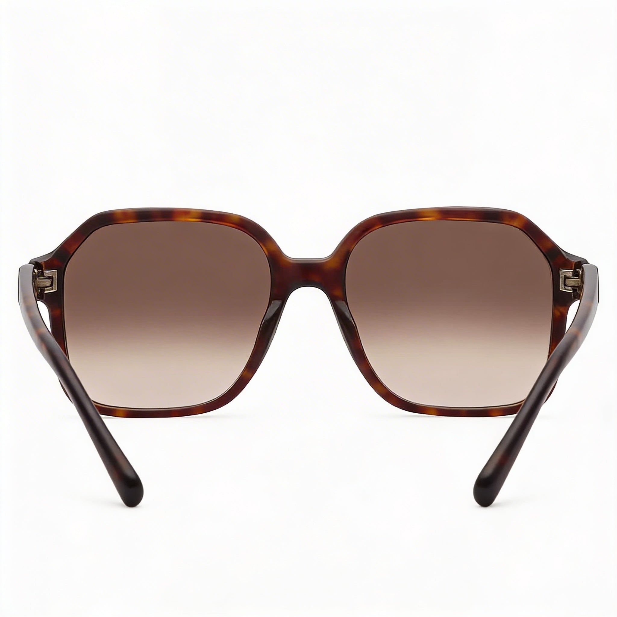 Ferragamo SF1069S Women's Tortoise Acetate Square Sunglasses Grey Gradient Lenses 100% UV Protection 56mm, Photo 4