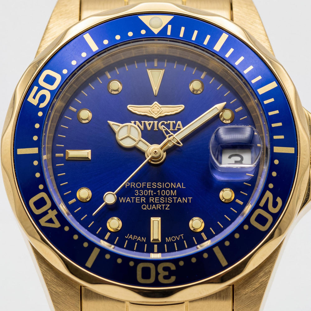 Invicta Pro Diver 8944 Reloj Azul/Oro para Mujer, 24.5mm