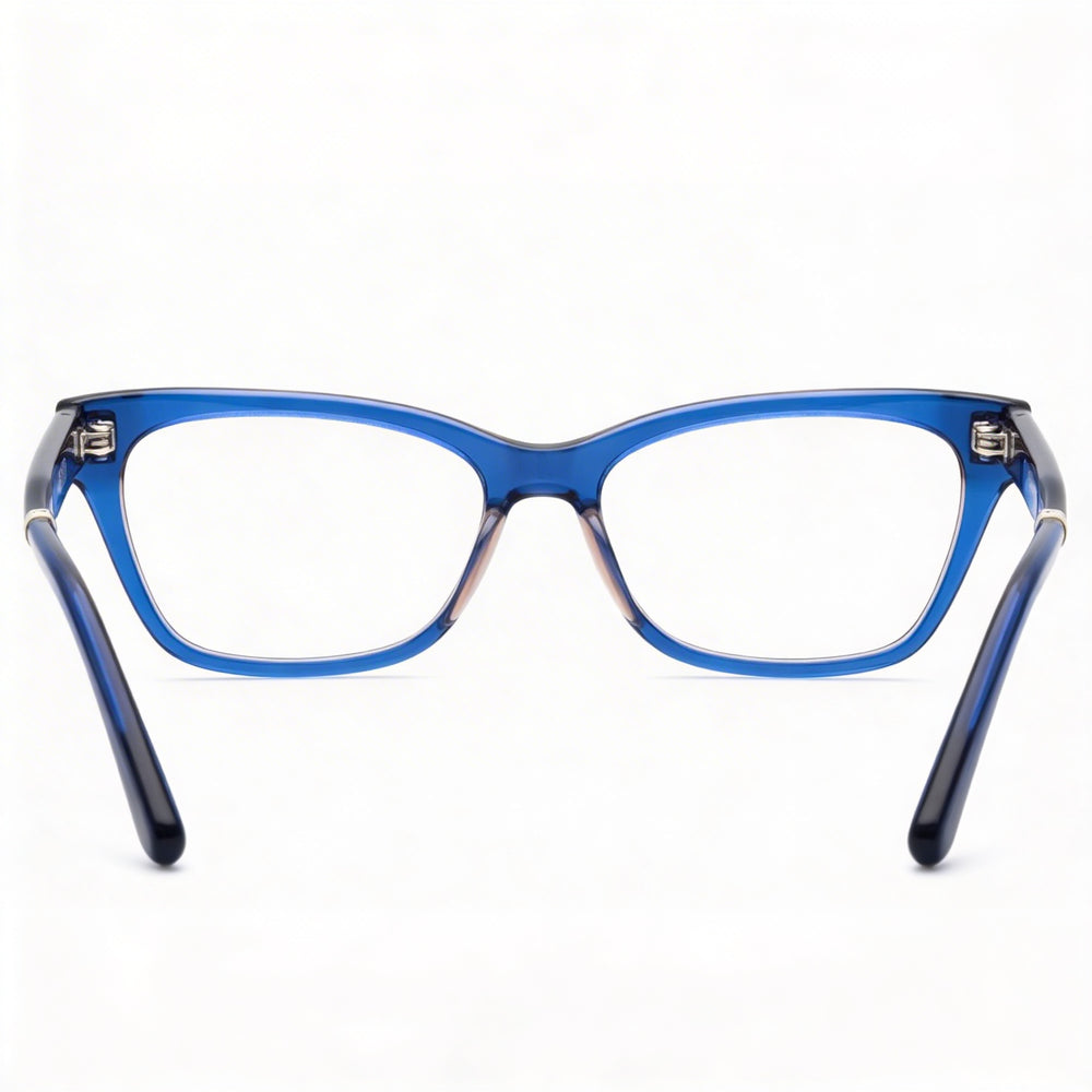 Gafas unisex Calvin Klein Ck23512 de metal azul nude de 52 mm