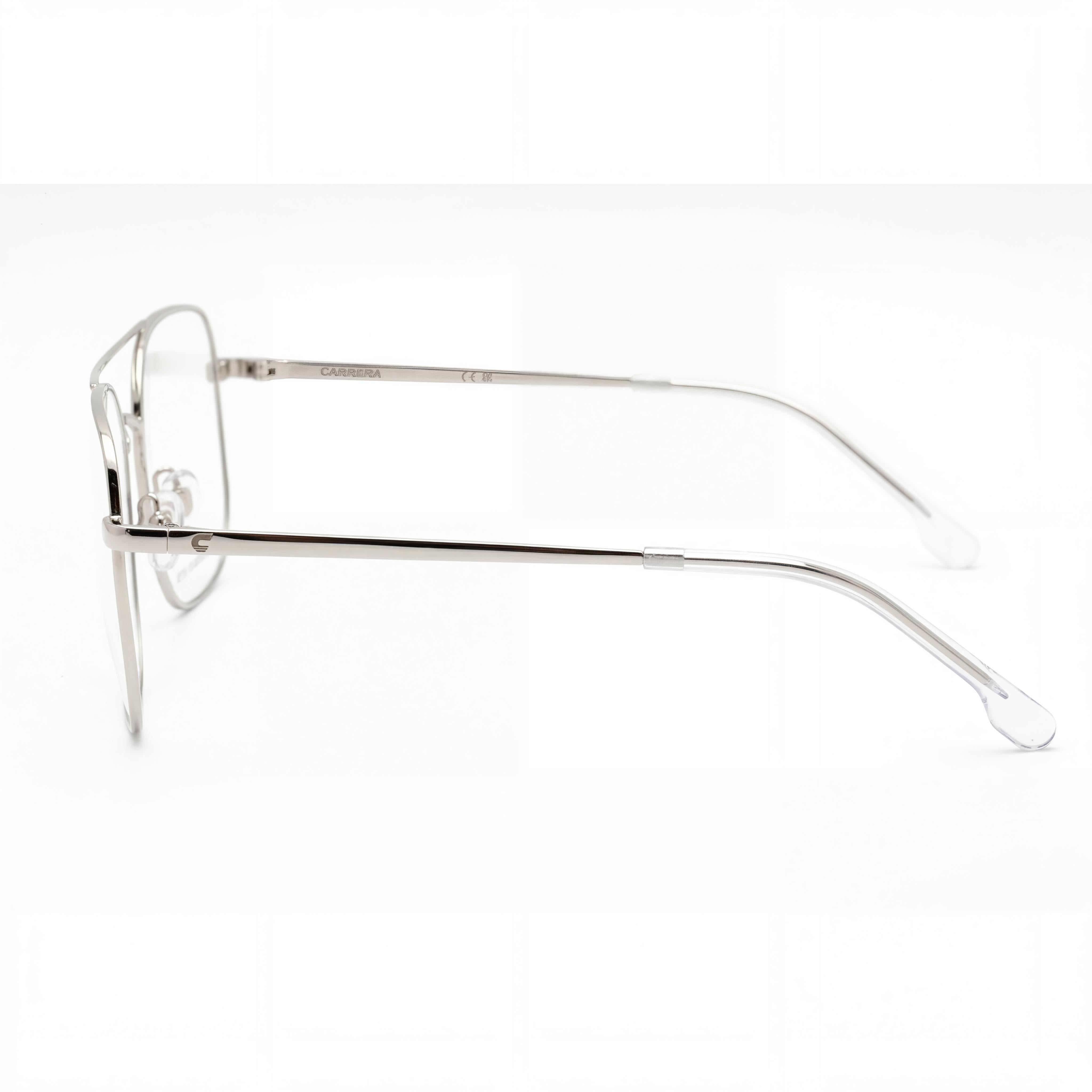 Carrera 3013 Women's Palladium Stainless Steel Optical Frames with Polycarbonate Demo Lenses 53-140-17, Photo 2