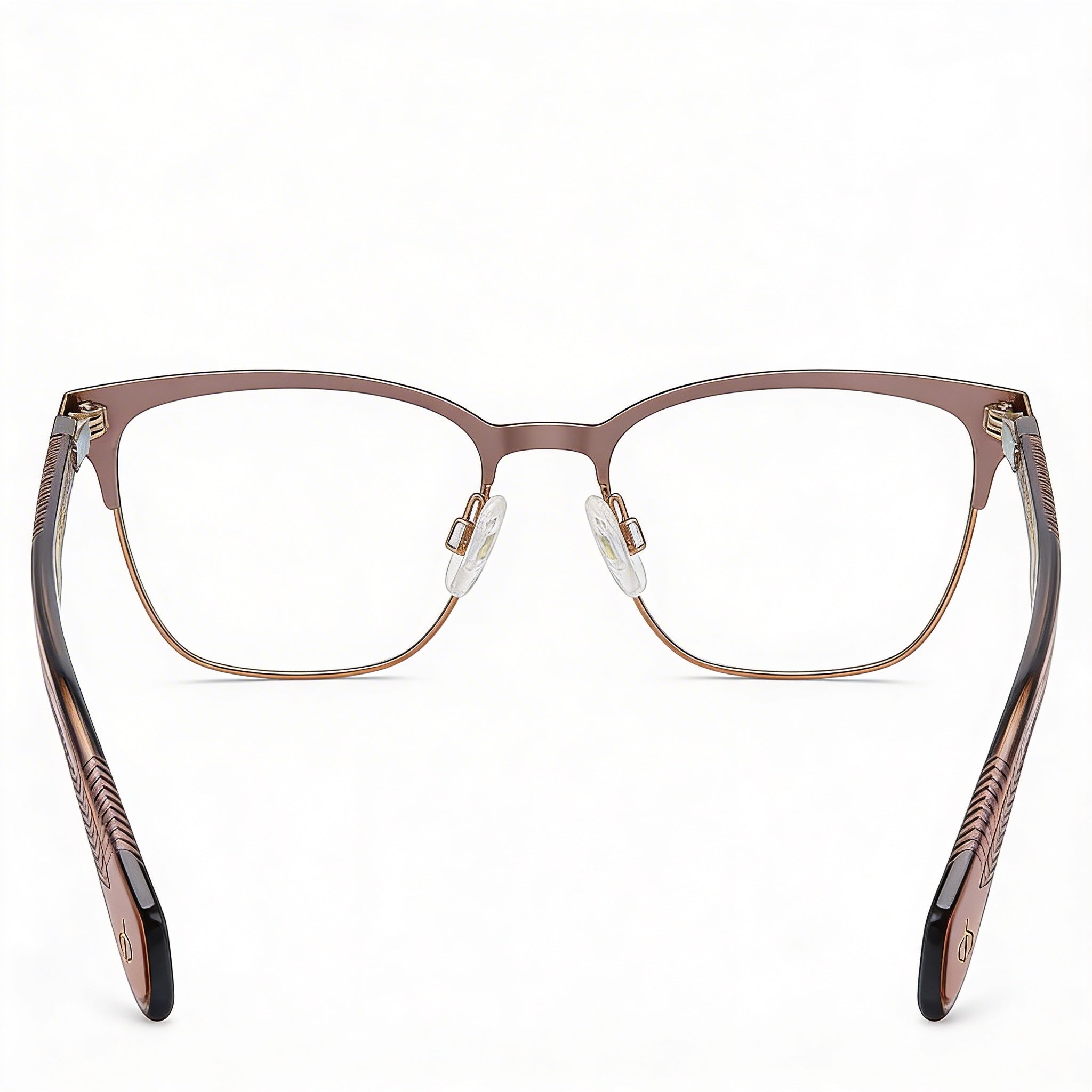 Rag & Bone Rnb 3022 Women's Sunglasses with Metal Frame in Mud Color and Polycarbonate Lenses, Size 53-17-140, Photo 3