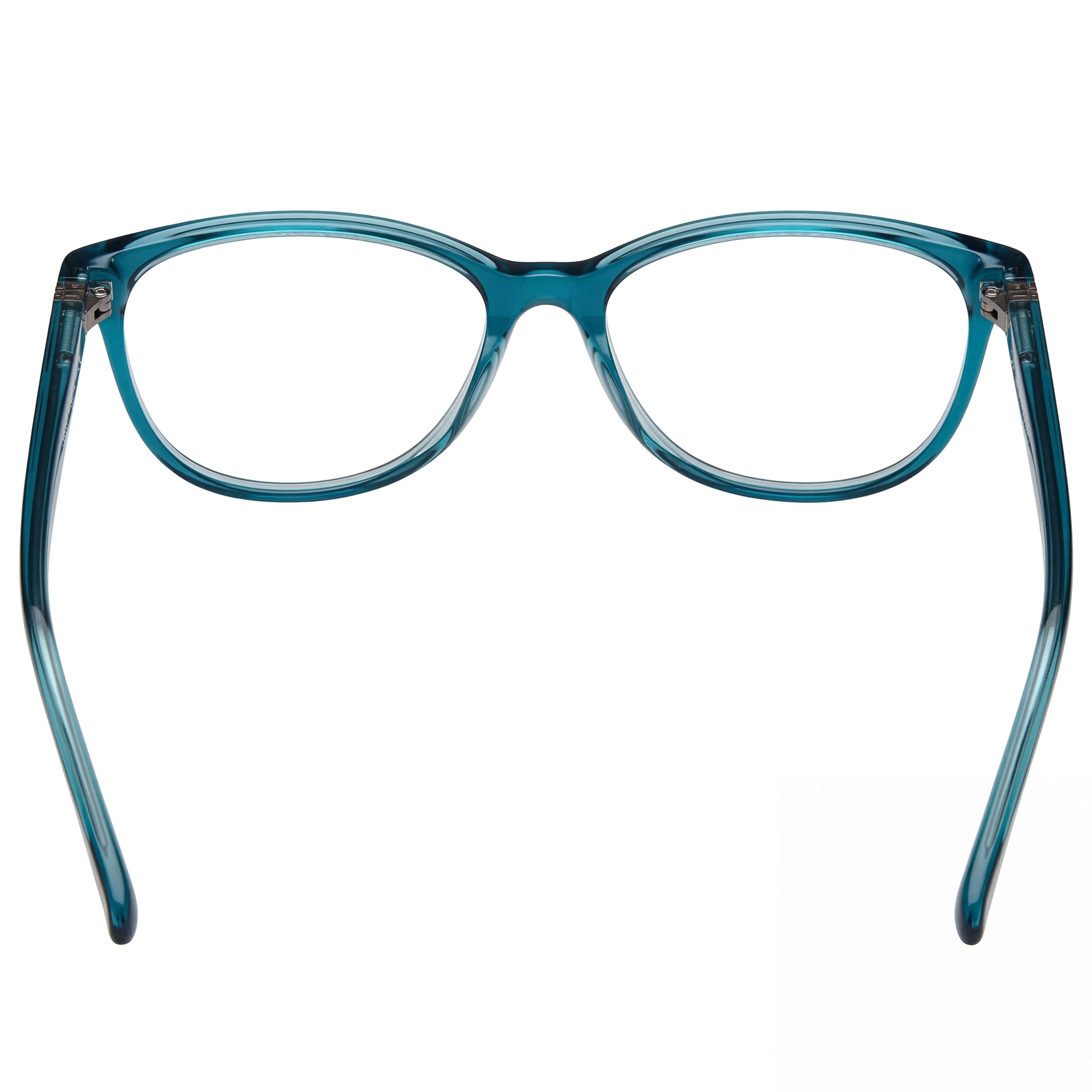 Fossil FOS 7050 Women's Sunglasses, with Propionate Frame and Polycarbonate Lenses, in Teal, 54mm Lens Width, Photo 3