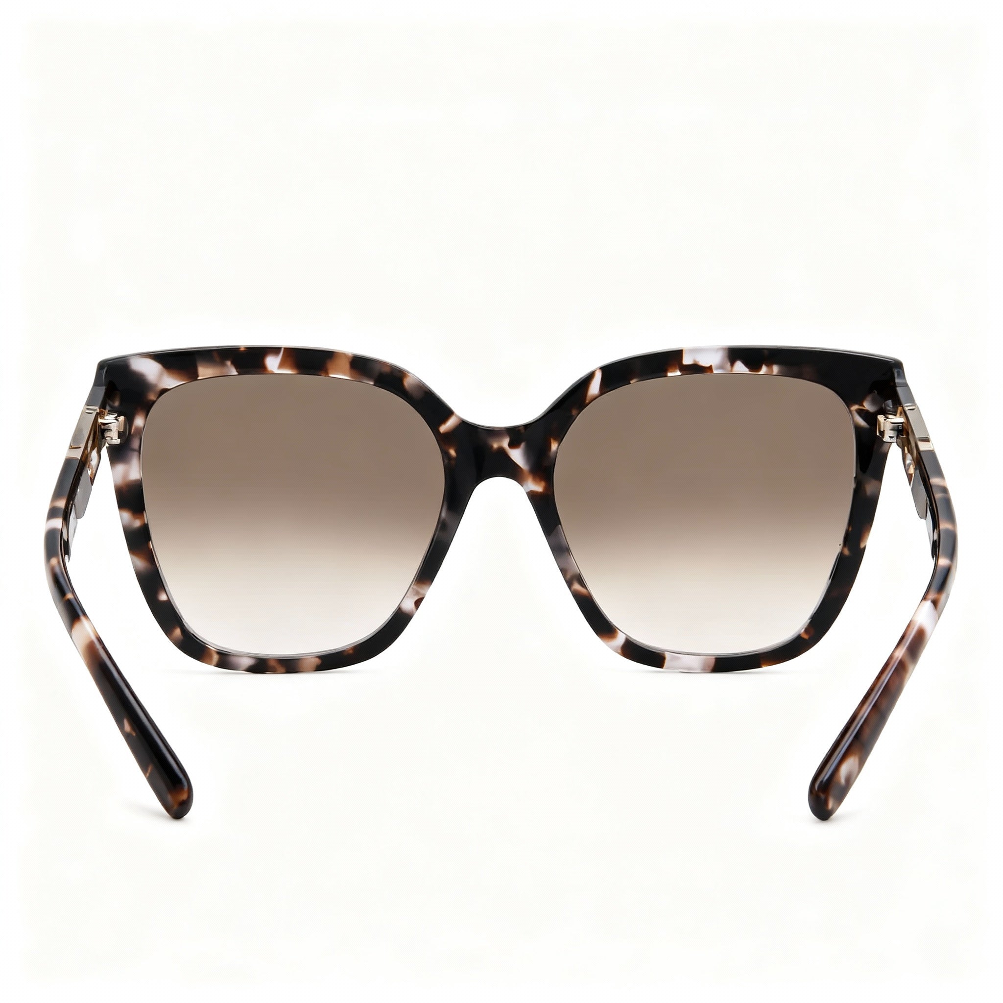 Moschino Classic Women's Pink Havana Plastic Butterfly Sunglasses with Brown Shaded Non-Polarized Lenses 55mm, Photo 3