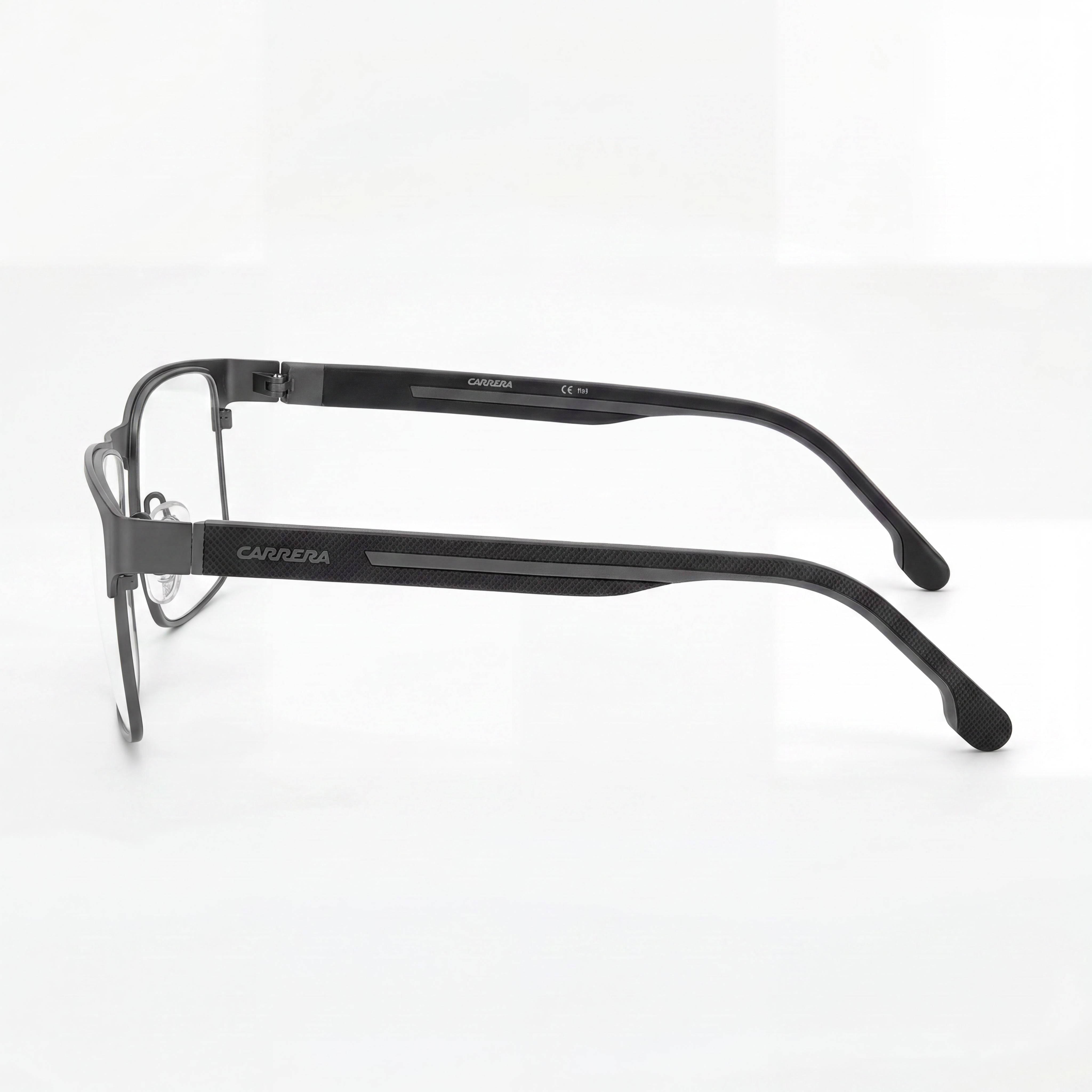 Carrera Carrera 8884 Men's Eyewear Frame, Metal Matte Black Grey, Lens Width 57mm, Bridge 18mm, Temple 145mm, Photo 2