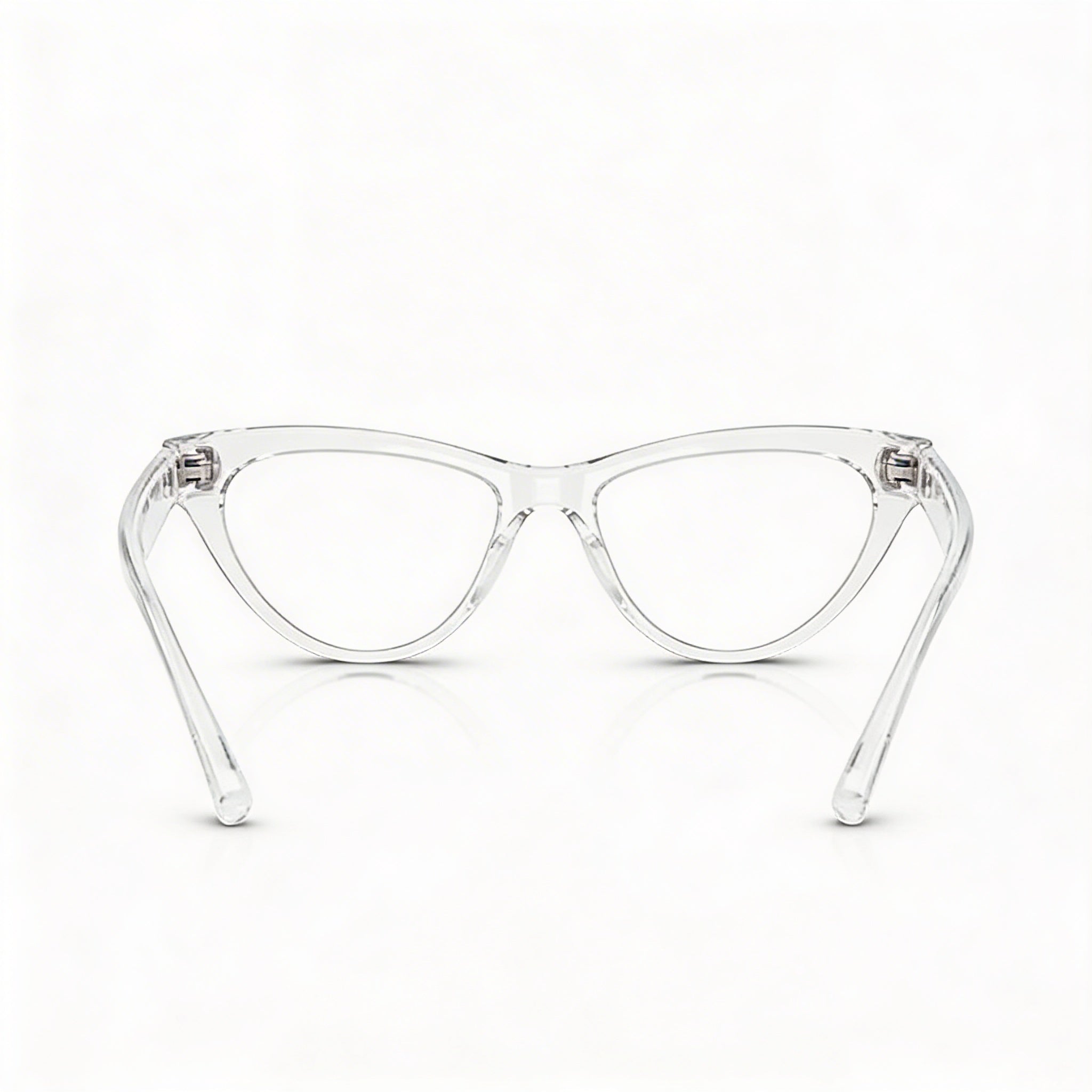 Gafas unisex Versace Classic con montura inyectada, acabado cristal y lentes de policarbonato de 52 mm, Photo 2