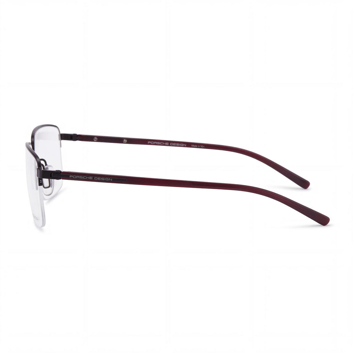 Porsche P8399 Men's Casual Metal Frame Black Non Polarized Transparent Polycarbonate Sunglasses 59mm, Photo 2