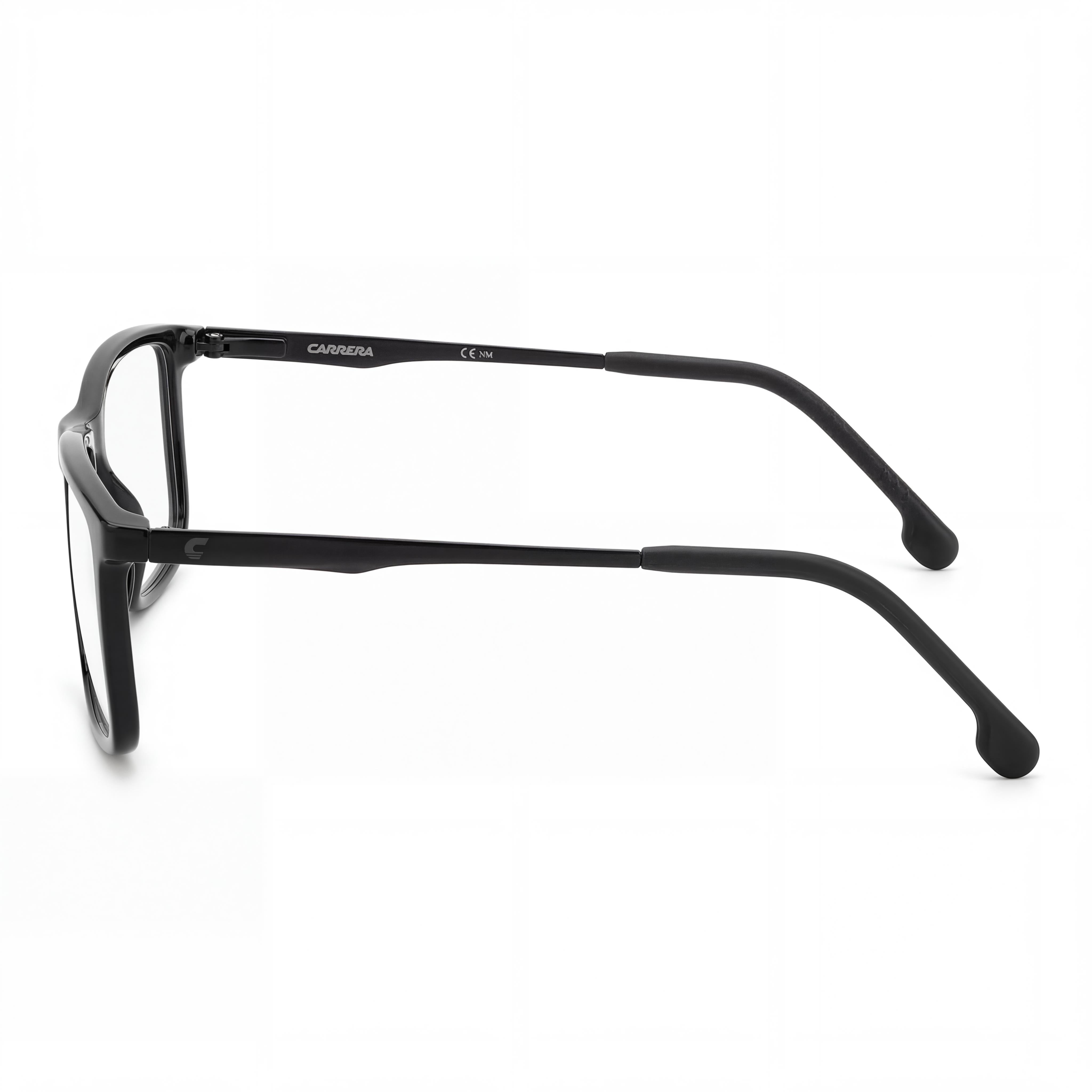 Carrera Modern Unisex Black Injected Cellulose Propionate Rectangle Frame Eyeglasses 54-16-145, Photo 2