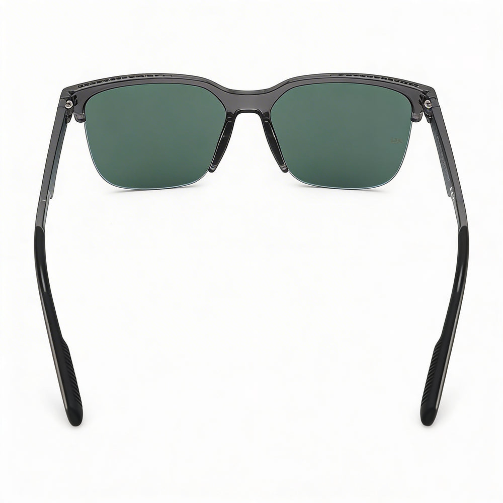 Under Armour Ua Phenom Men's Deep Grey Plastic Frame with Green Mirrored UV Protection Lenses 55mm