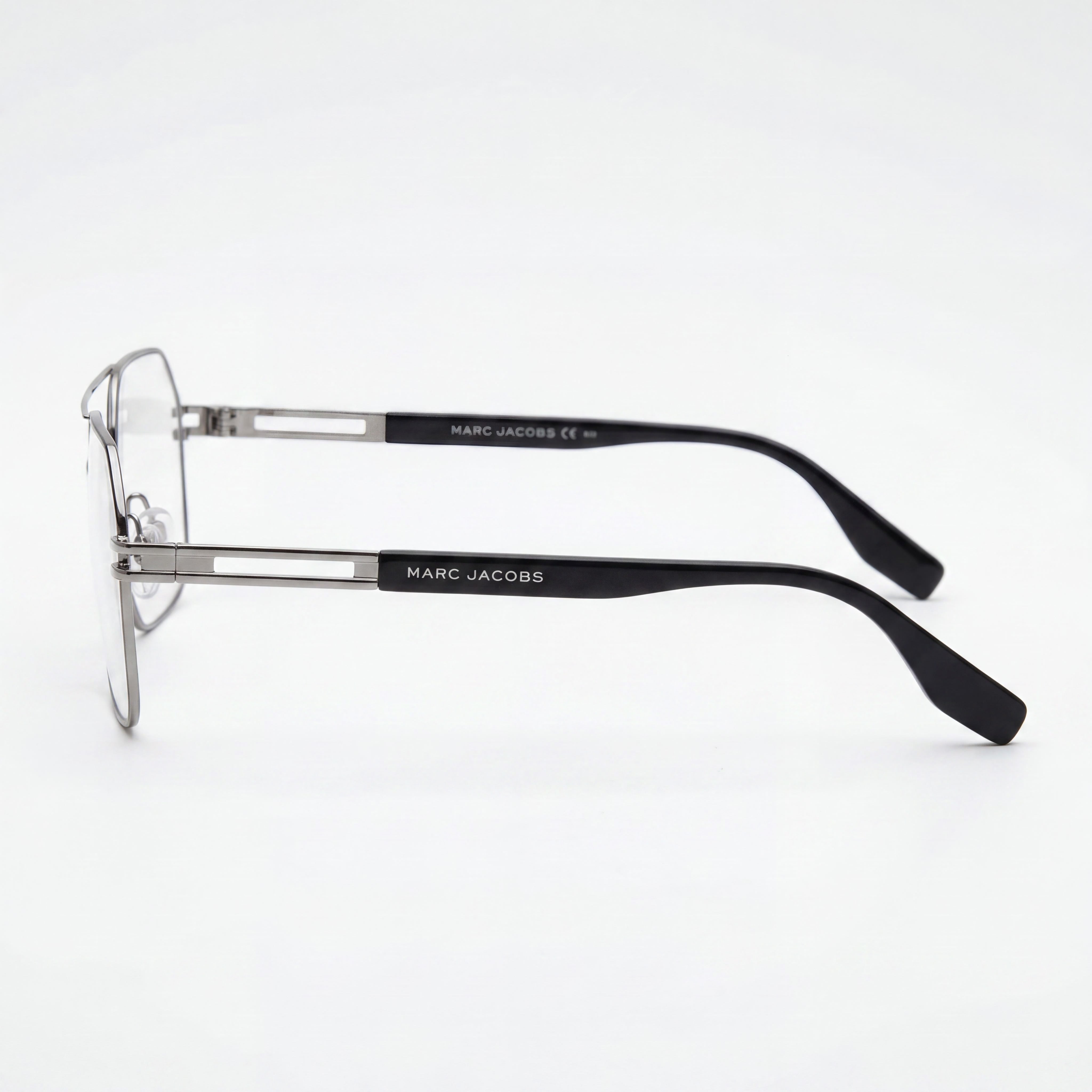 Marc Jacobs Marc 602 Unisex Stainless Steel Dark Ruthenium Black Non-Polarized 57mm Sunglasses, Photo 3
