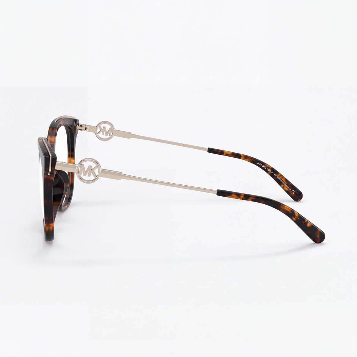 Michael Kors Mk4076u Rome Universal Fit Women's Acetate Prescription Eyeglass Frames Dark Tortoise 54mm, Photo 3