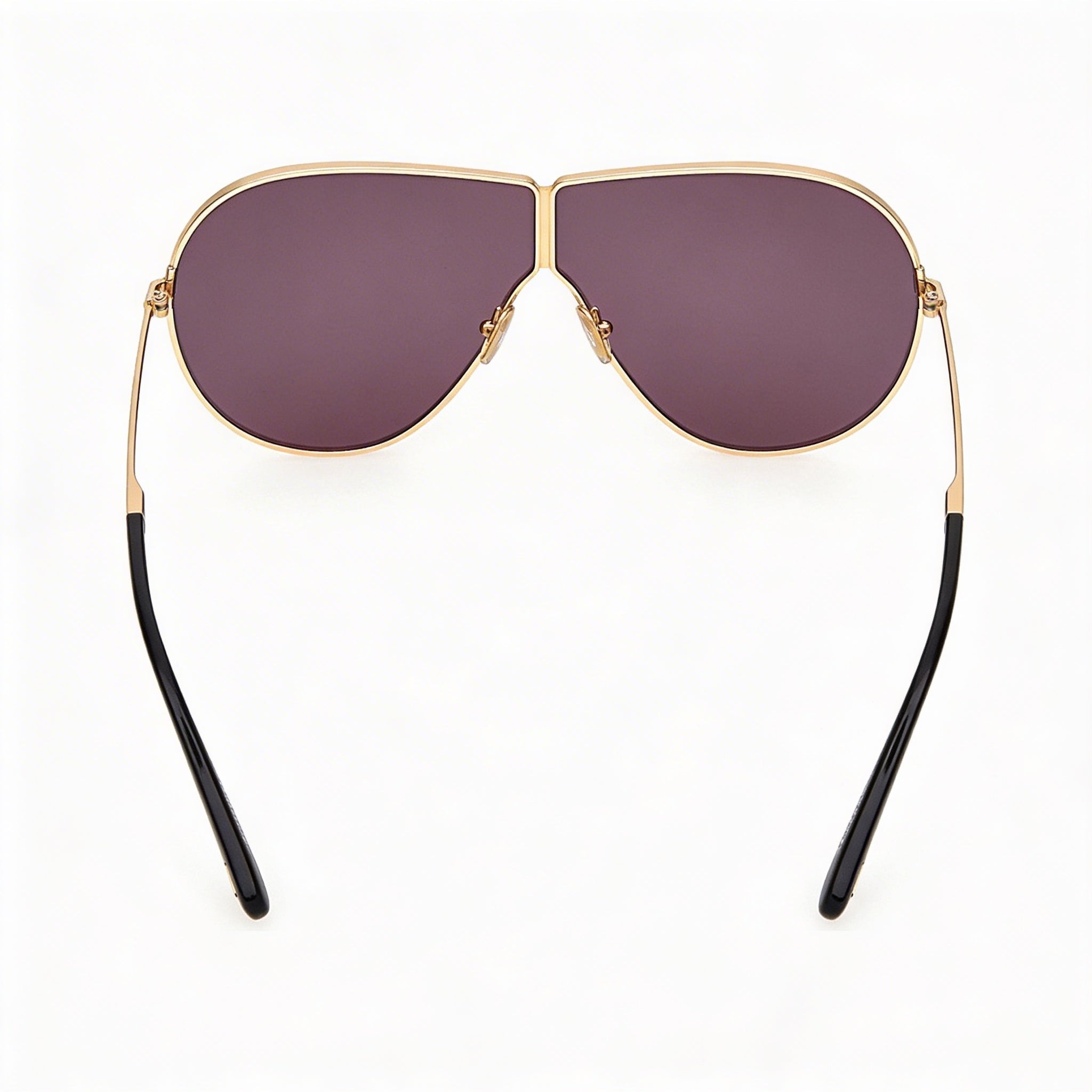 Gafas de sol Tom Ford KEATING FT1158 para mujer, metal oro oscuro brillante, sin polarizar, protección UV, gris oscuro ahumado 71, Photo 3