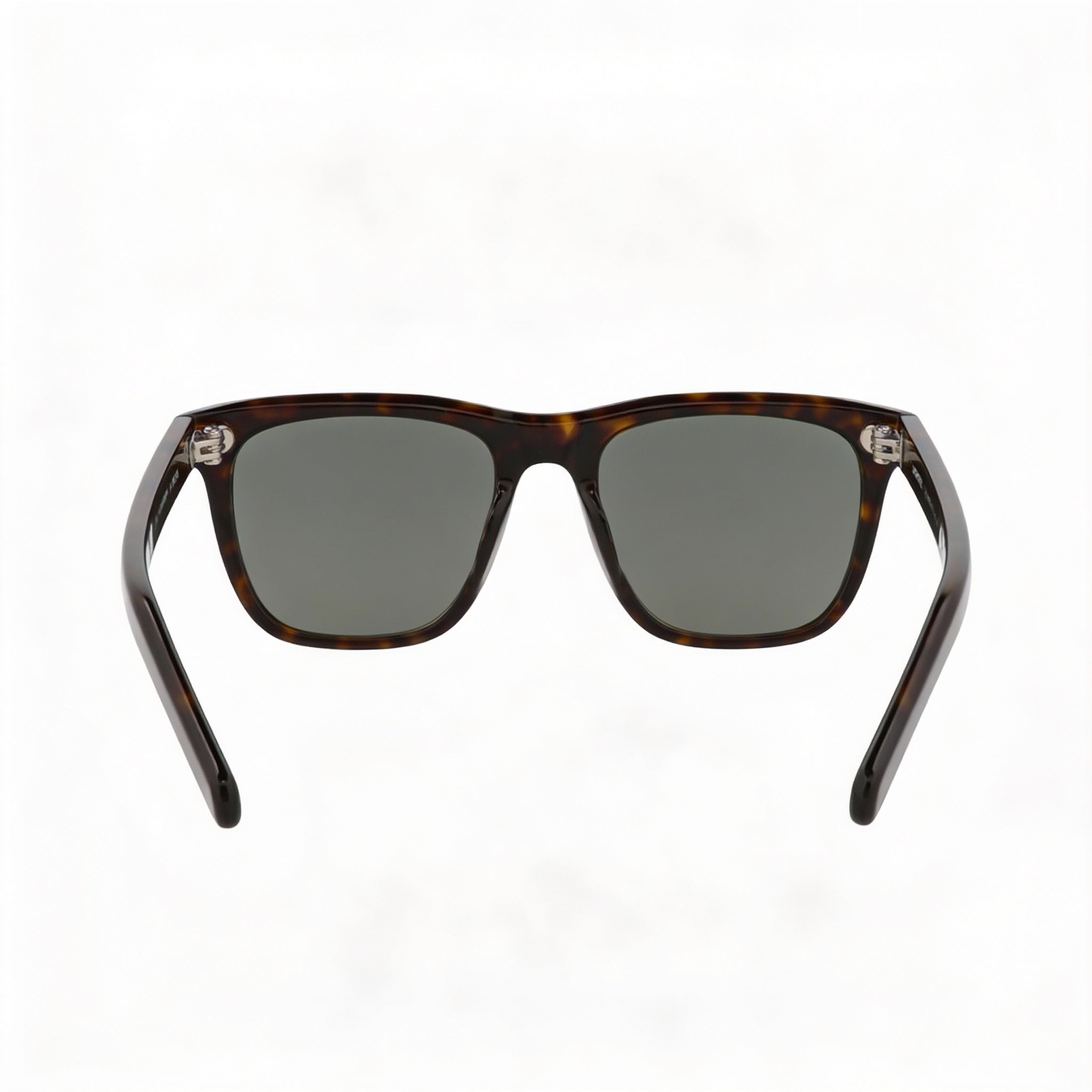 Gafas de sol Montblanc para hombre, cuadradas o rectangulares, de plástico, con protección UV, montura verde habana, lentes verdes, 53 mm, Photo 4