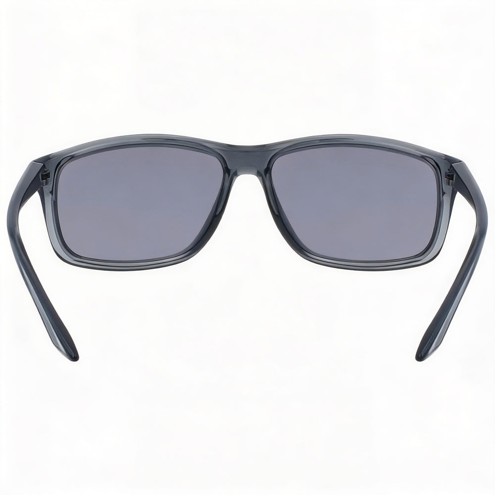 Nike Adrenaline Unisex UV Protection Sunglasses with Dark Grey Silver Flash Acetate Frame, Grey Silver Flash Mirror Lens 60mm