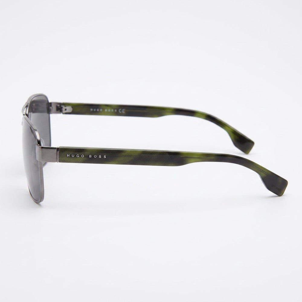 Hugo Boss BOSS 1240/S Classic Men's Alloy Steel Dark Ruthenium UV Protection Sunglasses 60mm