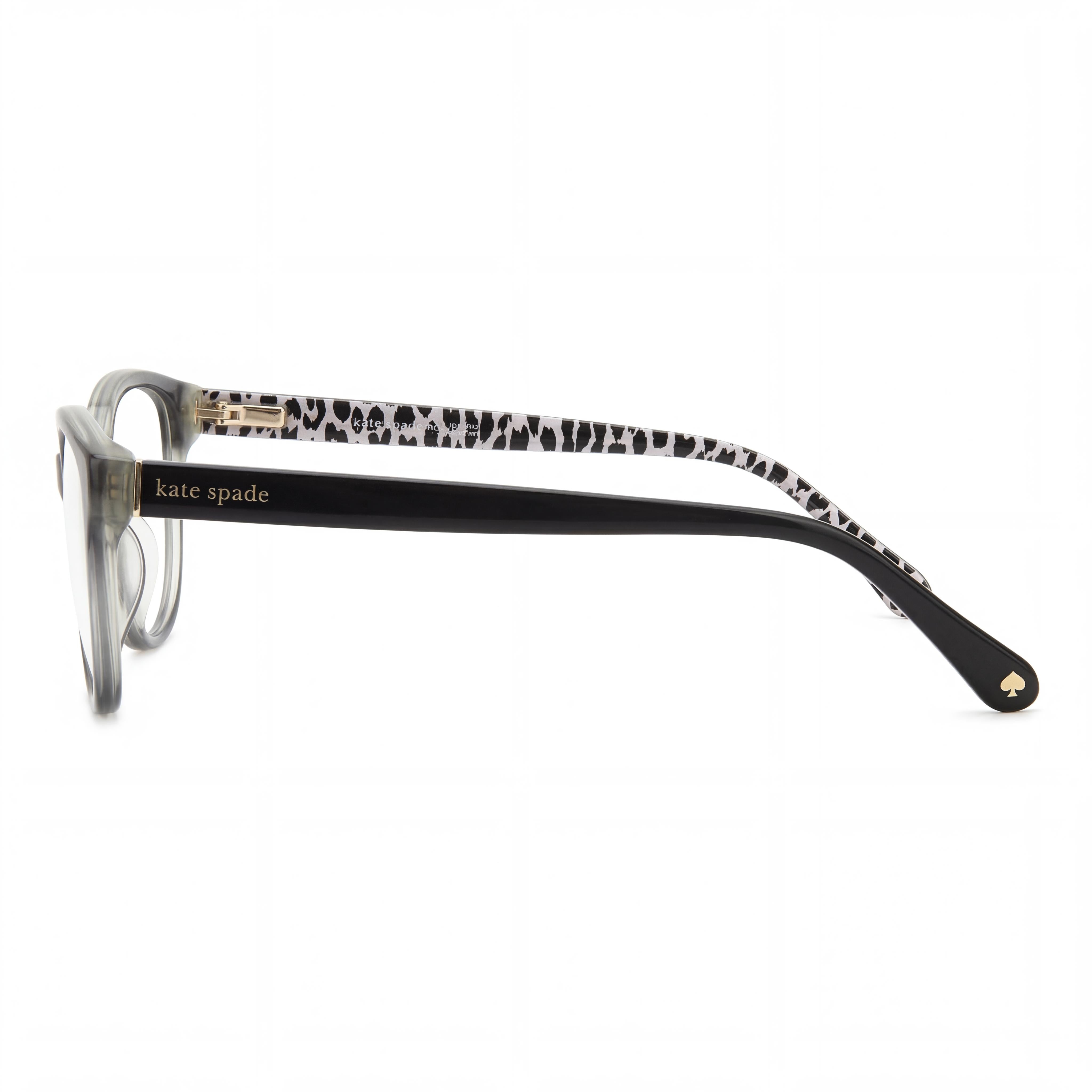 kate spade new york Rosalind/G Gafas de sol de plástico gris sin polarizar para mujer, lentes de 50 mm, puente de 16 mm, patilla de 140 mm, Photo 2
