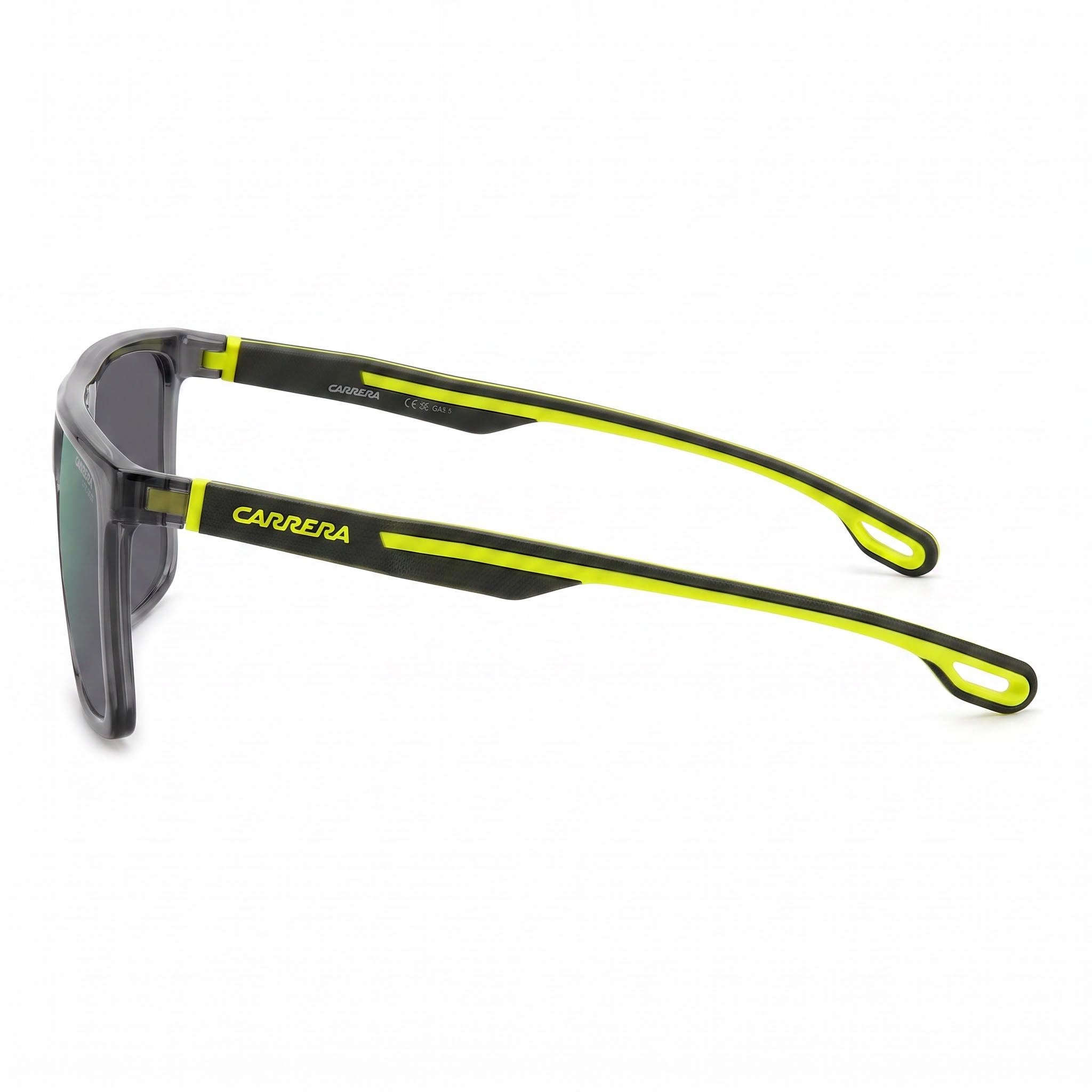 Carrera CASUAL Gafas de sol de poliamida ecológica UV 400 no polarizadas para mujer, Gris Amarillo Fluo, 58mm, Photo 3