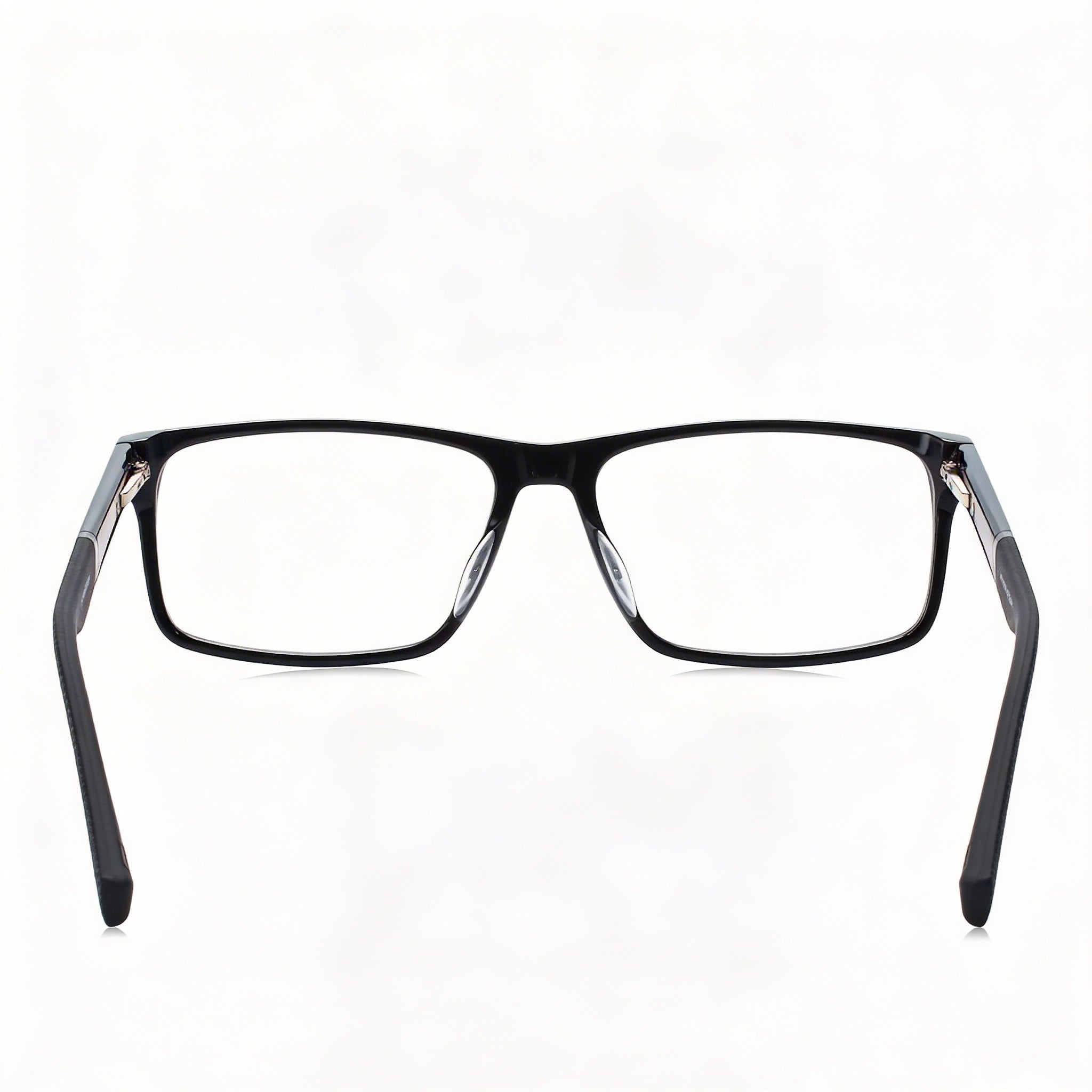 Tommy Hilfiger Modern Women's Black Acetate Frame Eyewear with 56mm Lens Width and Polycarbonate Lenses, Photo 3