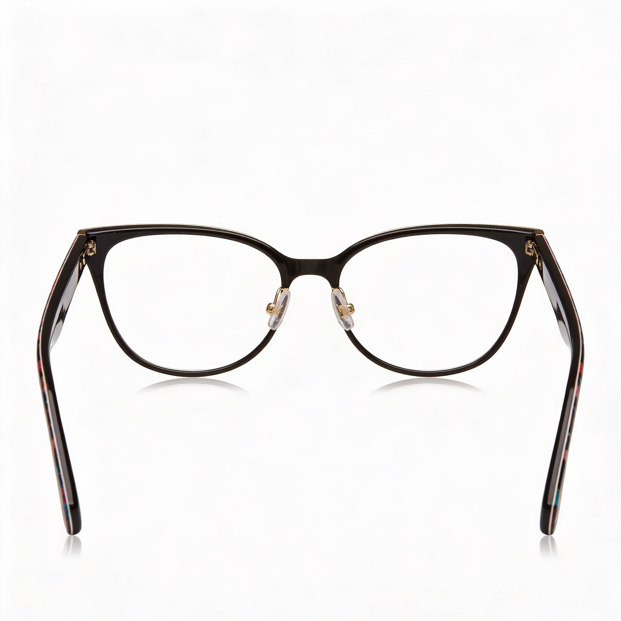 Kate Spade New York Vandra Women's Full Rim Cat Eye Metal Prescription Eyeglasses Black 52mm, Photo 4