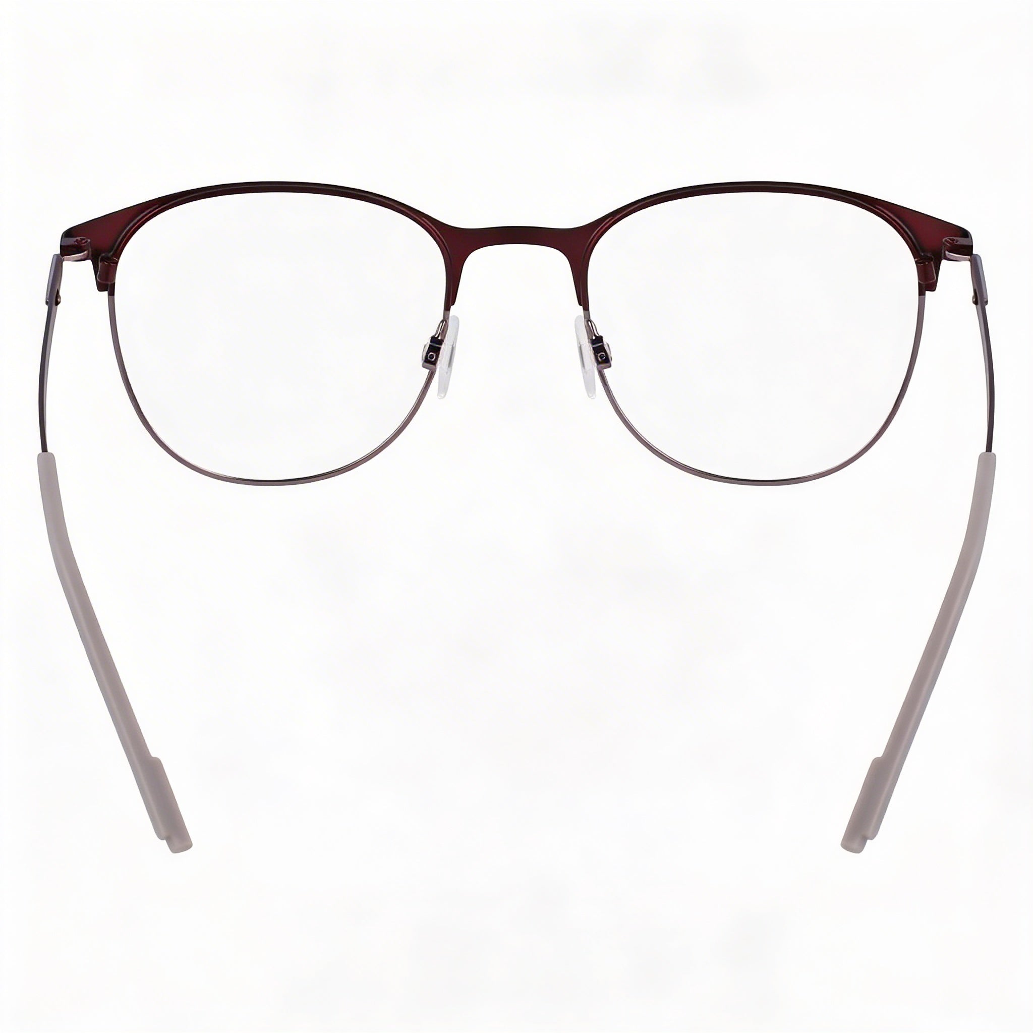 Flexon E1142 Unisex Metal Frame Eyeglasses Matte Midnight Plum Lens 51mm Bridge 20mm Temples 145mm, Photo 4