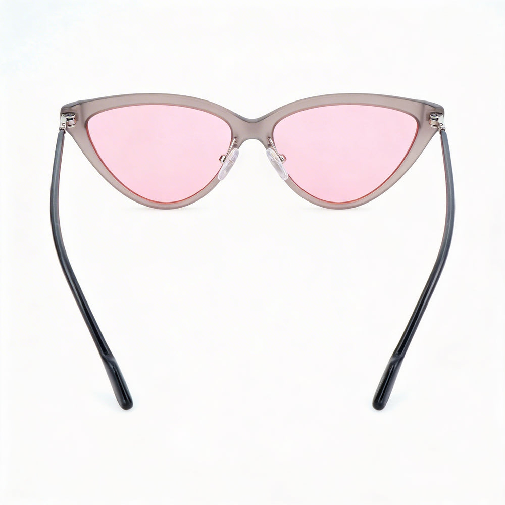 adidas Classic Women's Grey Grad Plastic Frame Non-Polarized Anti-Glare Eyeglasses 55-15-140