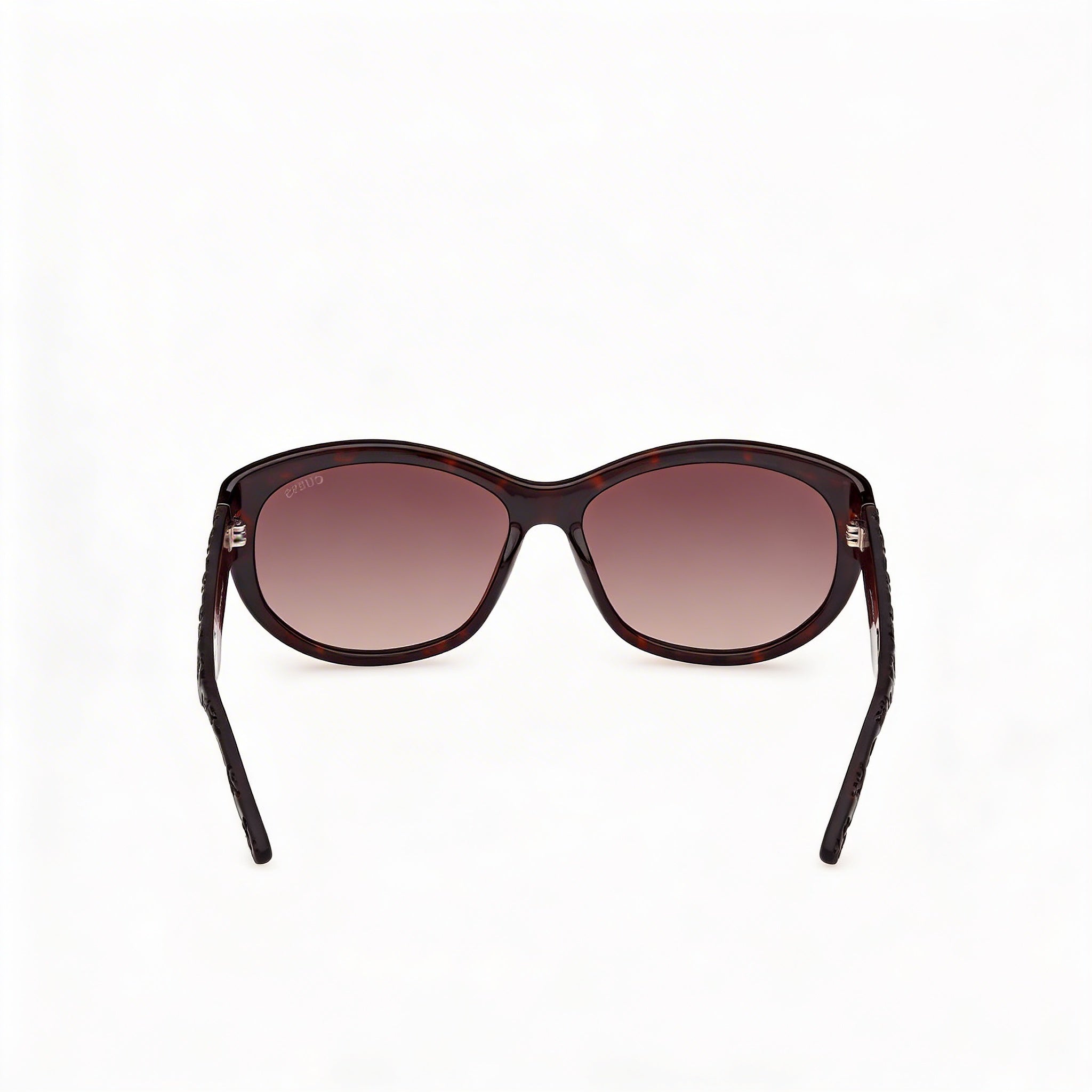 GUESS Moderne Women's Dark Havana Plastic Frame Gradient Brown Polycarbonate Lens UV 400 Sunglasses 60-16-125, Photo 3