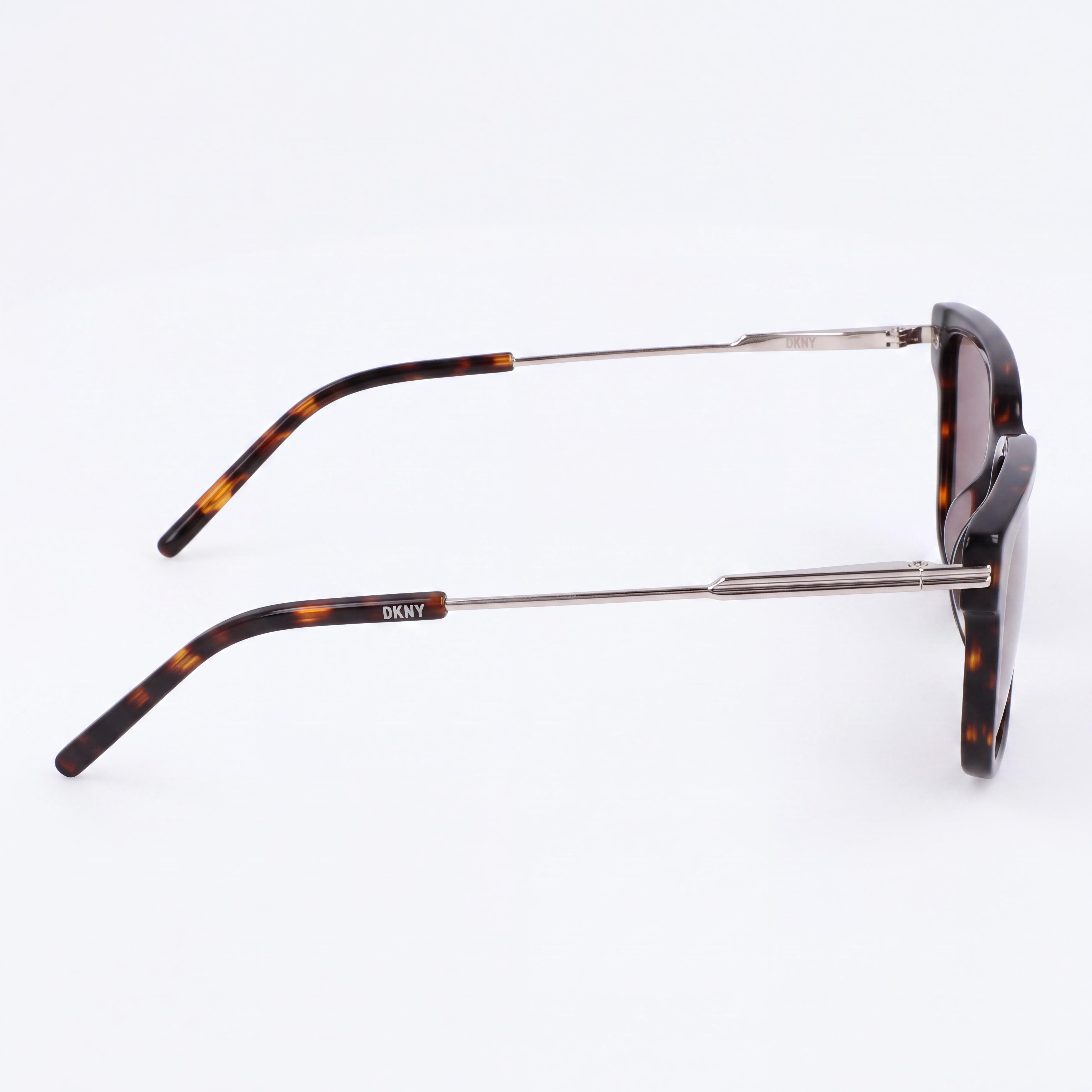 DKNY Dk713s Sunglasses for Women, Dark Tortoise Plastic Frame, Non-Polarized, UV Protected, 56mm, Photo 3