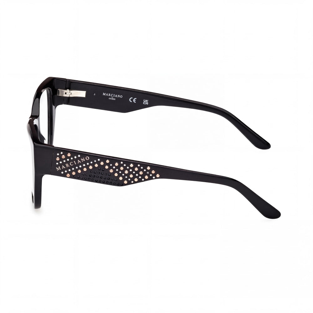 Gafas GUESS by Marciano Gm50019 de mujer con montura de plástico negro brillante y lentes de policarbonato 52-15-140
