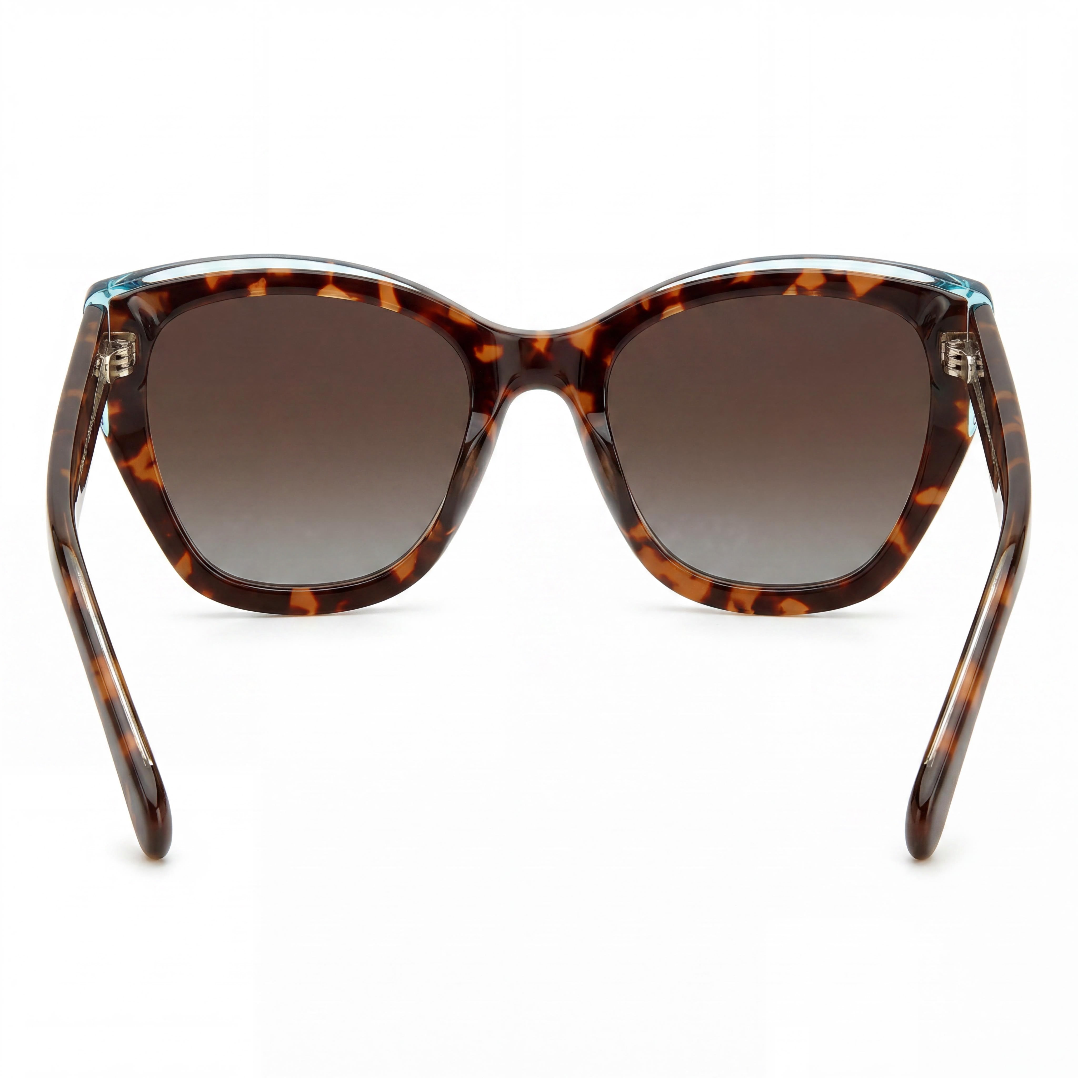 kate spade new york Yolanda/S Women's Cat Eye Havana Brown Plastic Brown Shaded Polarized UV Sunglasses 51mm, Photo 4