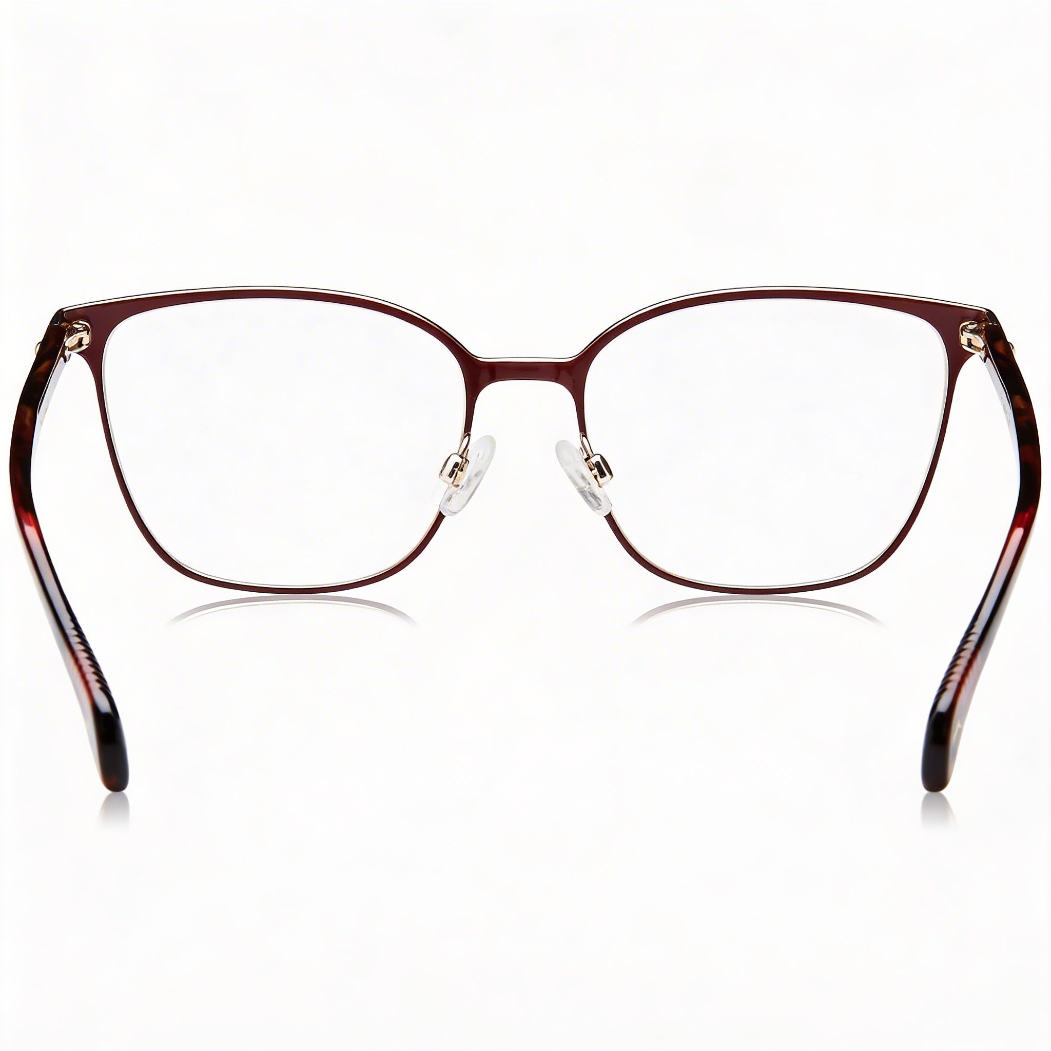 rag & bone Gafas de sol modernas para mujer con montura de acero aleado, acabado rojo burdeos y lentes de policarbonato de 53 mm, Photo 4