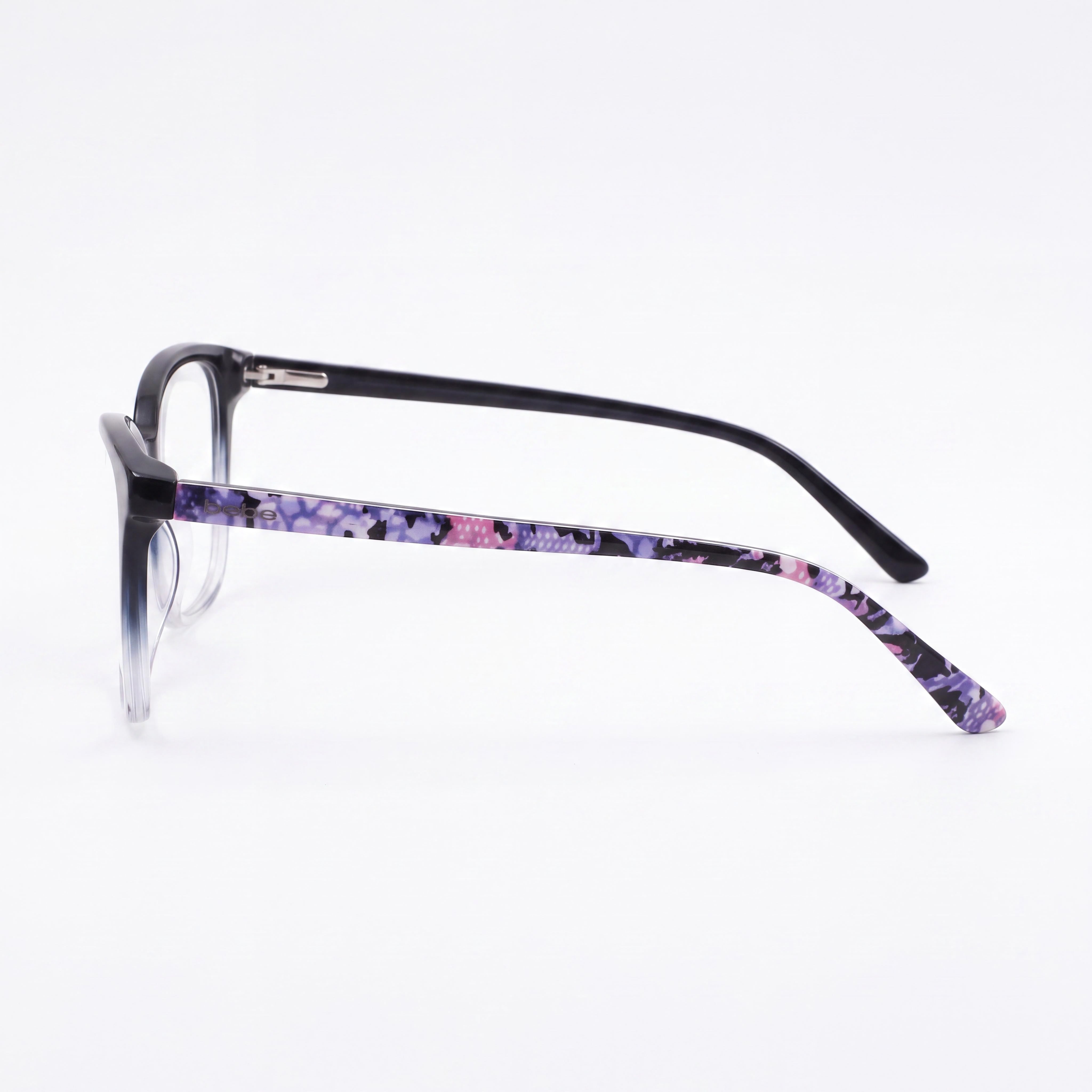Gafas Metálicas de Hombre bebe Bb5206 con Montura Jet y Cristales Transparentes (53-17-135mm), Photo 2