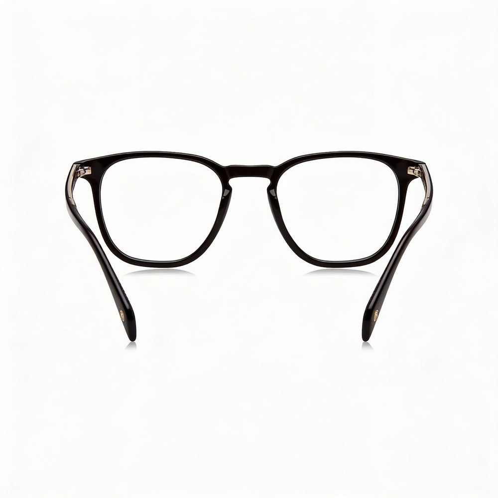 Gafas de sol David Beckham DB 1050 unisex de estilo moderno con montura de acetato negro y lentes de policarbonato negro de 49 mm