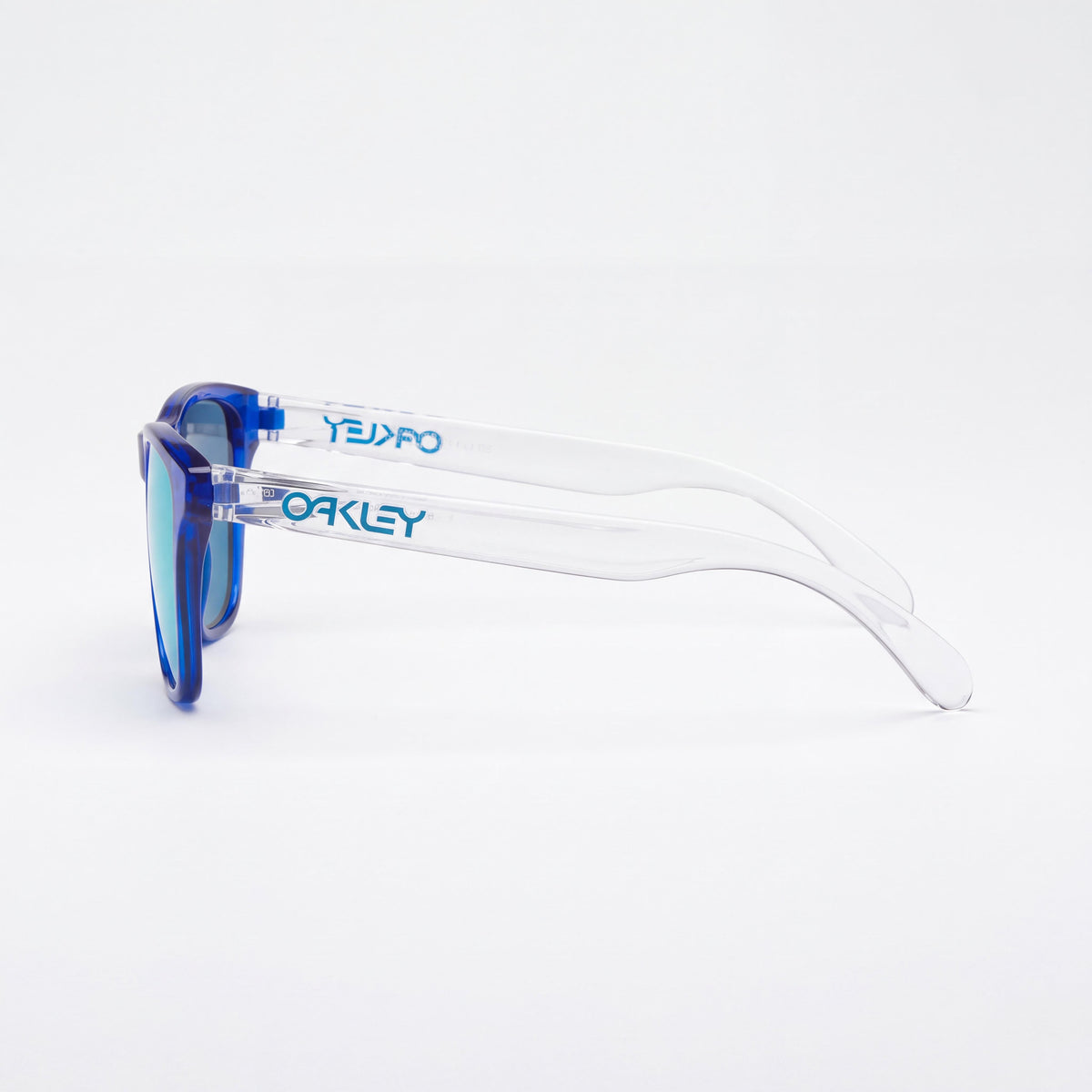 Oakley Oj9006 Frogskins Xs Unisex Square Crystal Blue Frame Prizm Sapphire Non-Polarized UV Lenses 53mm, Photo 3