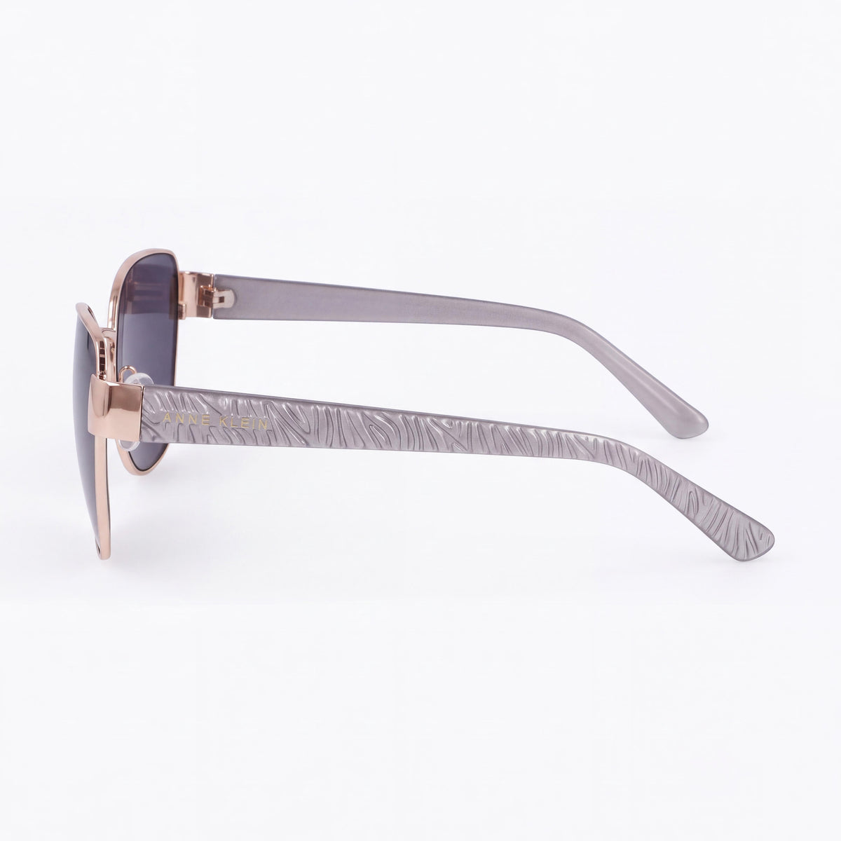 Gafas de sol Anne Klein Classic Glam para mujer, de acetato dorado, con lentes polarizadas multicolor y protección 100% UVA y UVB, 58 mm, Photo 3