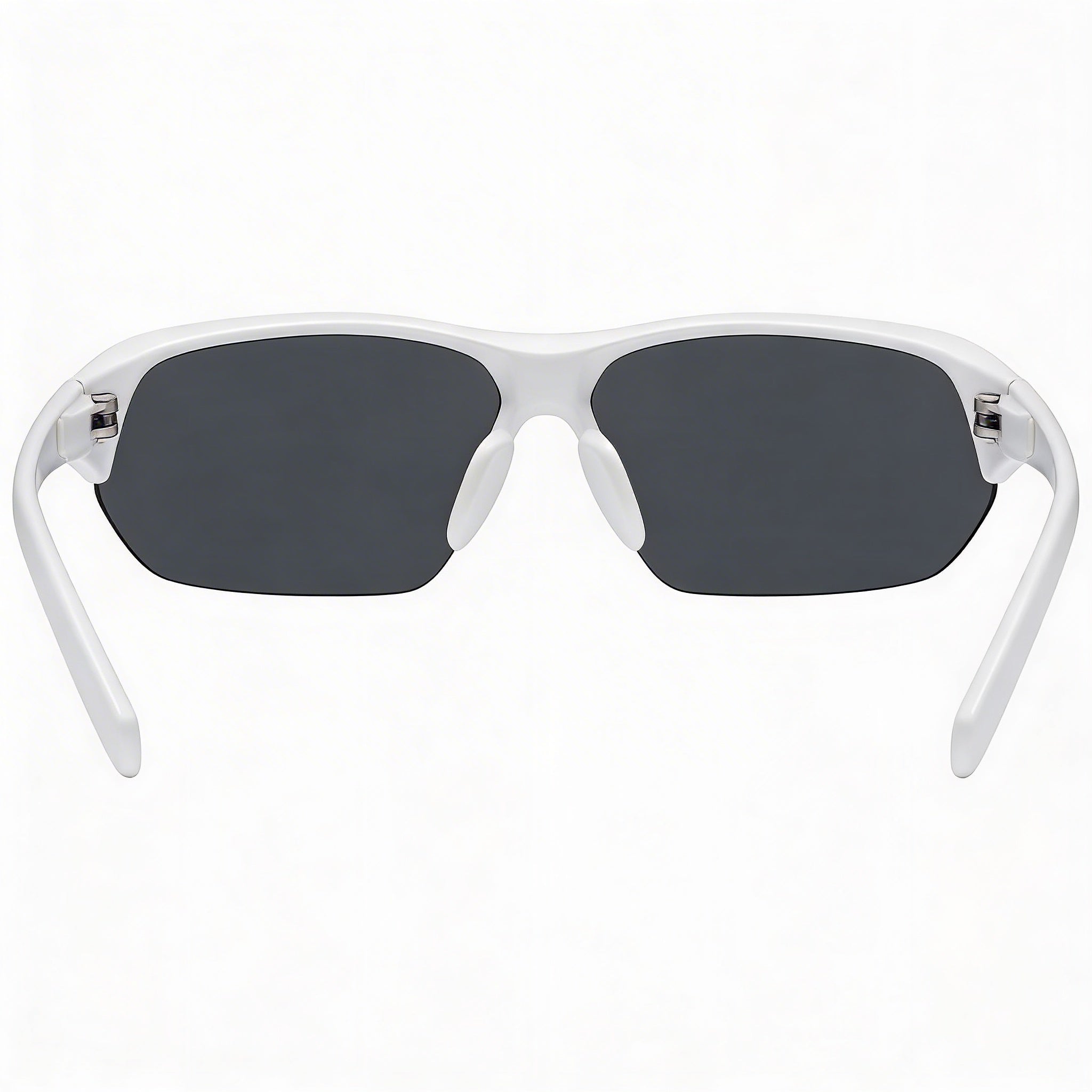 Gafas de sol Nike Baseball unisex de plástico gris rectangulares, con lentes de espejo azul no polarizadas y protección UV., Photo 4
