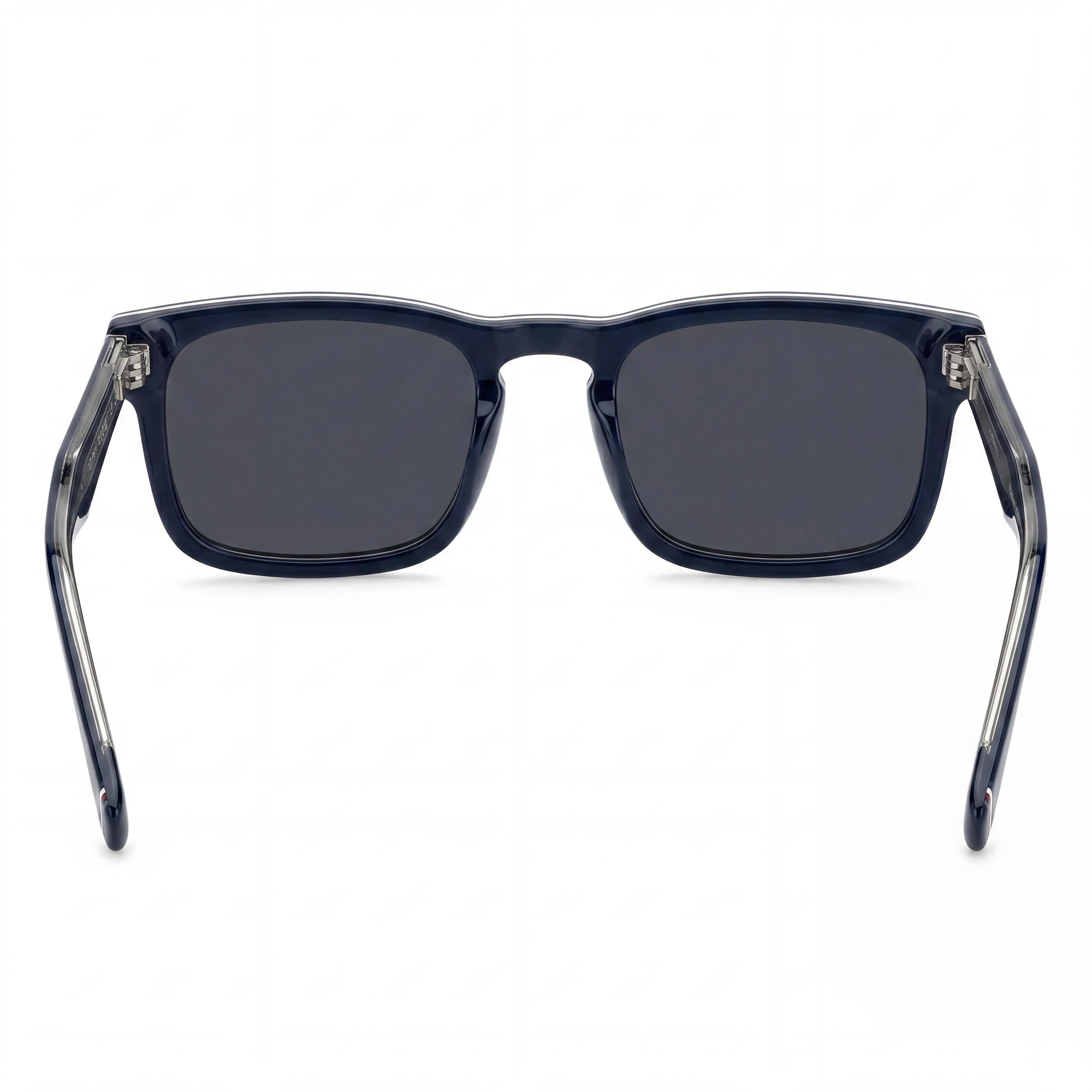 Gafas de sol Tommy Hilfiger TH 2068/S unisex casuales azules de acetato ecológico sin polarizar con 100% protección UV de 54 mm, Photo 3