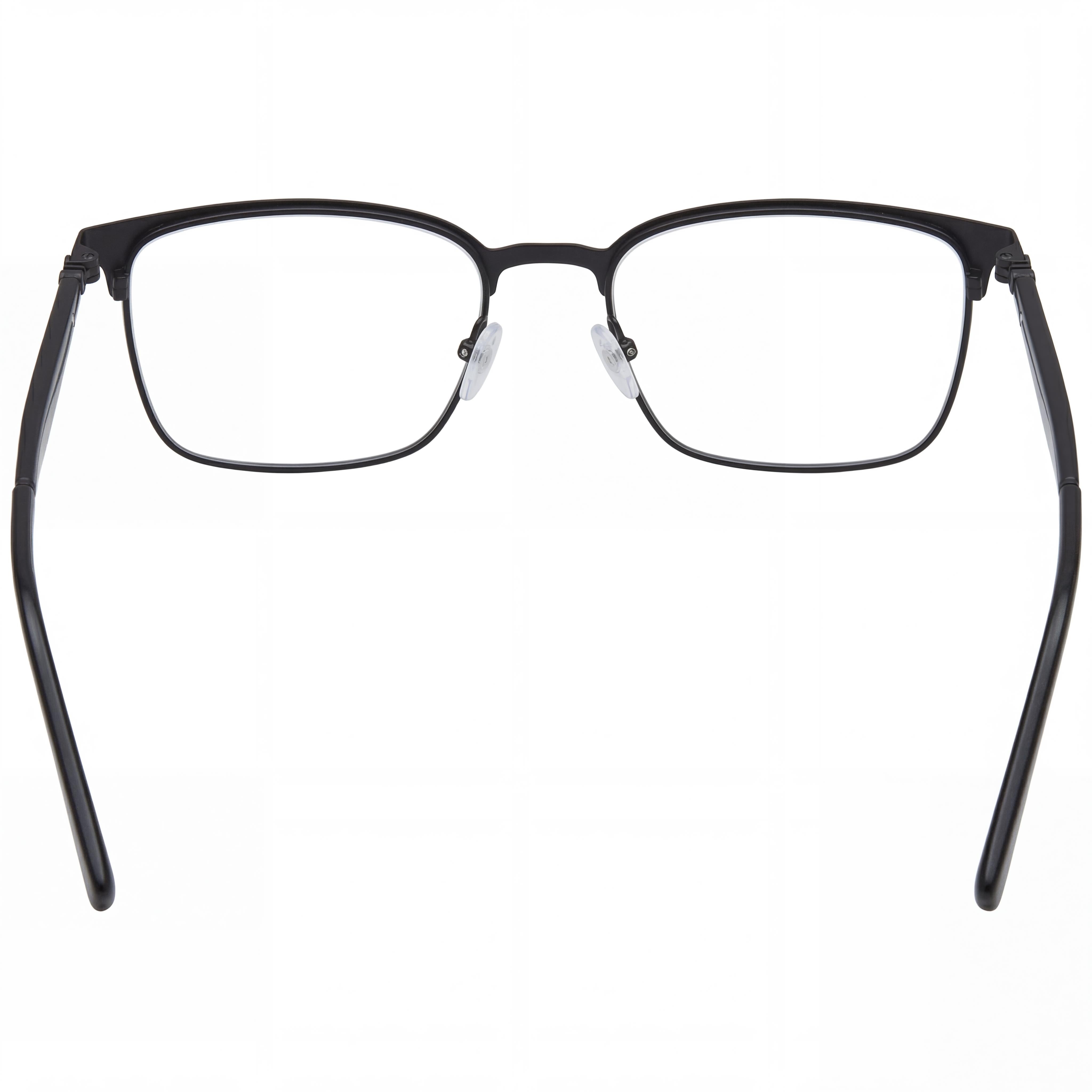 Gafas Salvatore Ferragamo Sf2226 para hombre con montura de acetato negro mate de 53 mm y lentes de policarbonato, Photo 2