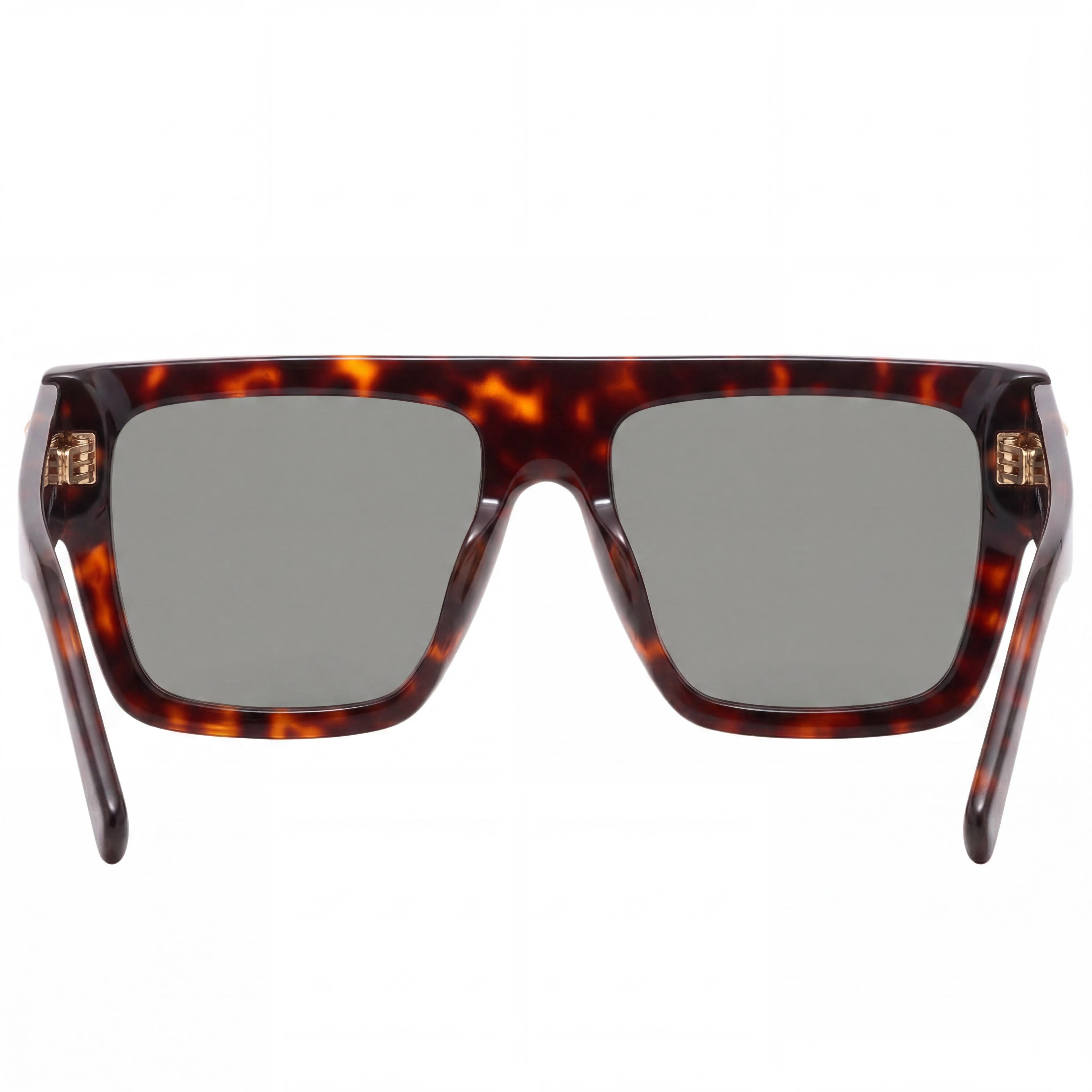 MCM Wayfarers Unisex Dark Havana Acetate Green Lens Sunglasses 55mm, Photo 3