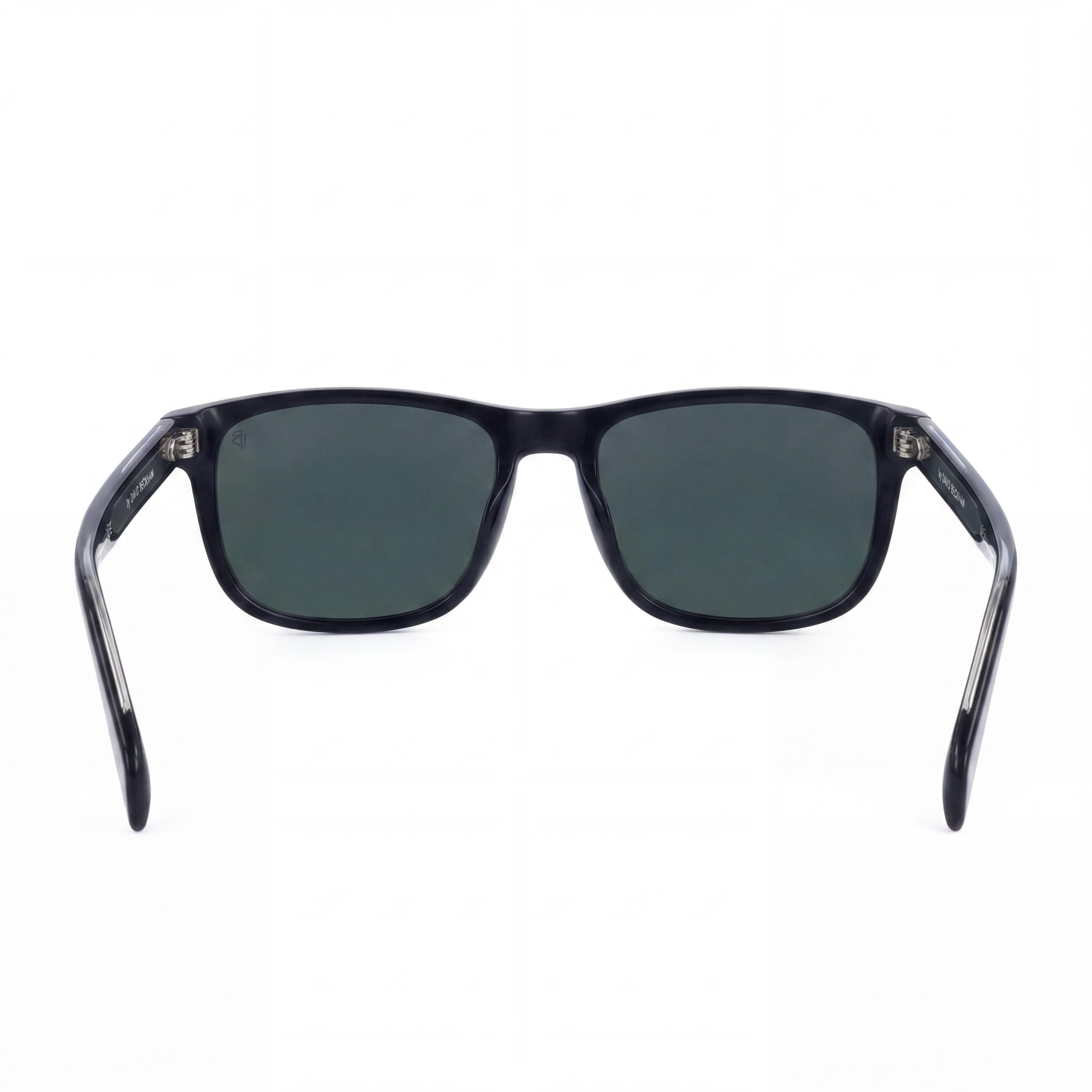David Beckham Db 1060/s Casual Unisex Sunglasses with Black Acetate Frame and Polycarbonate Black Lenses 57mm, Photo 3