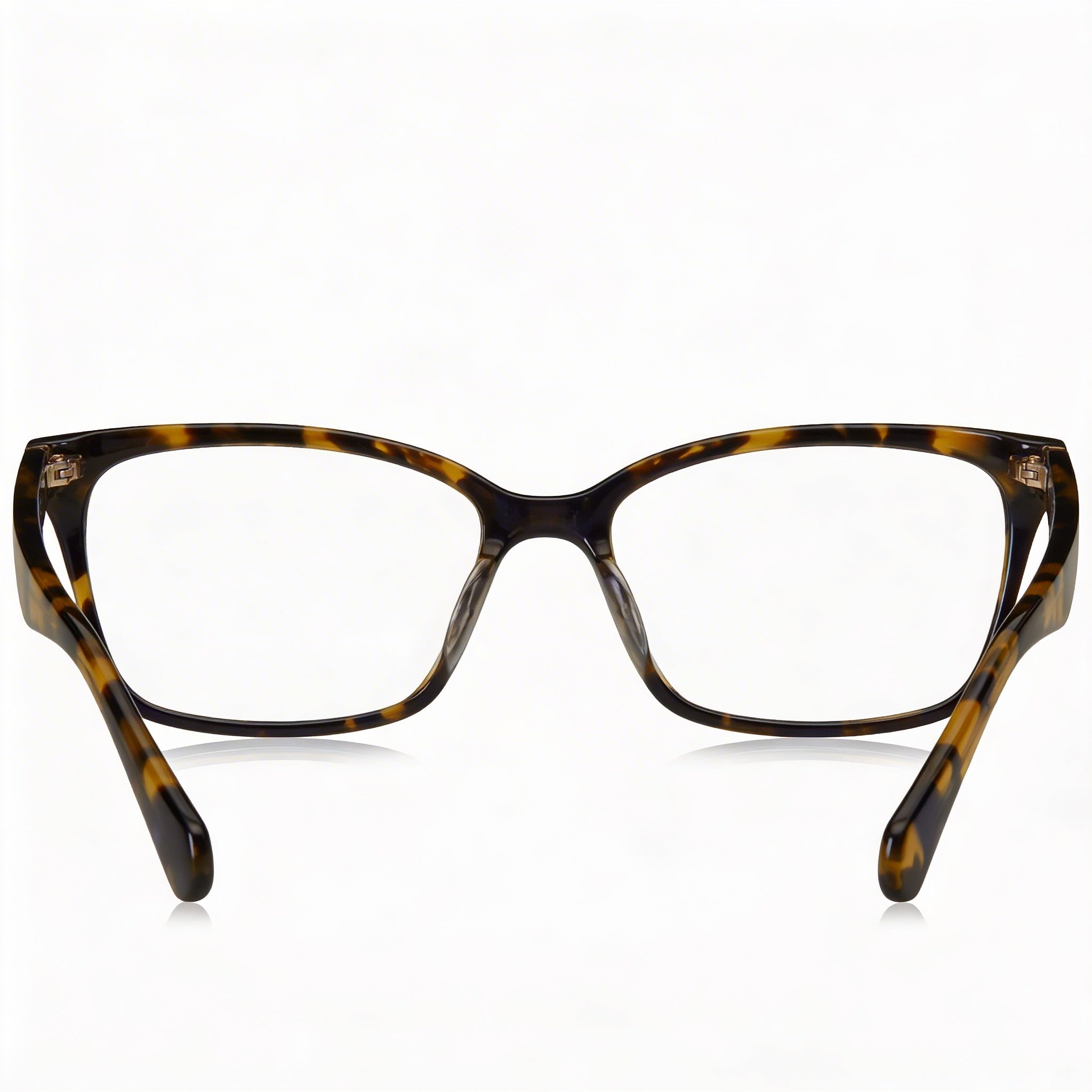 Kate Spade New York Jeri - Montura de gafas de acetato con lentes transparentes, estilo ojo de gato, color carey, para mujer, 52 mm, Photo 3