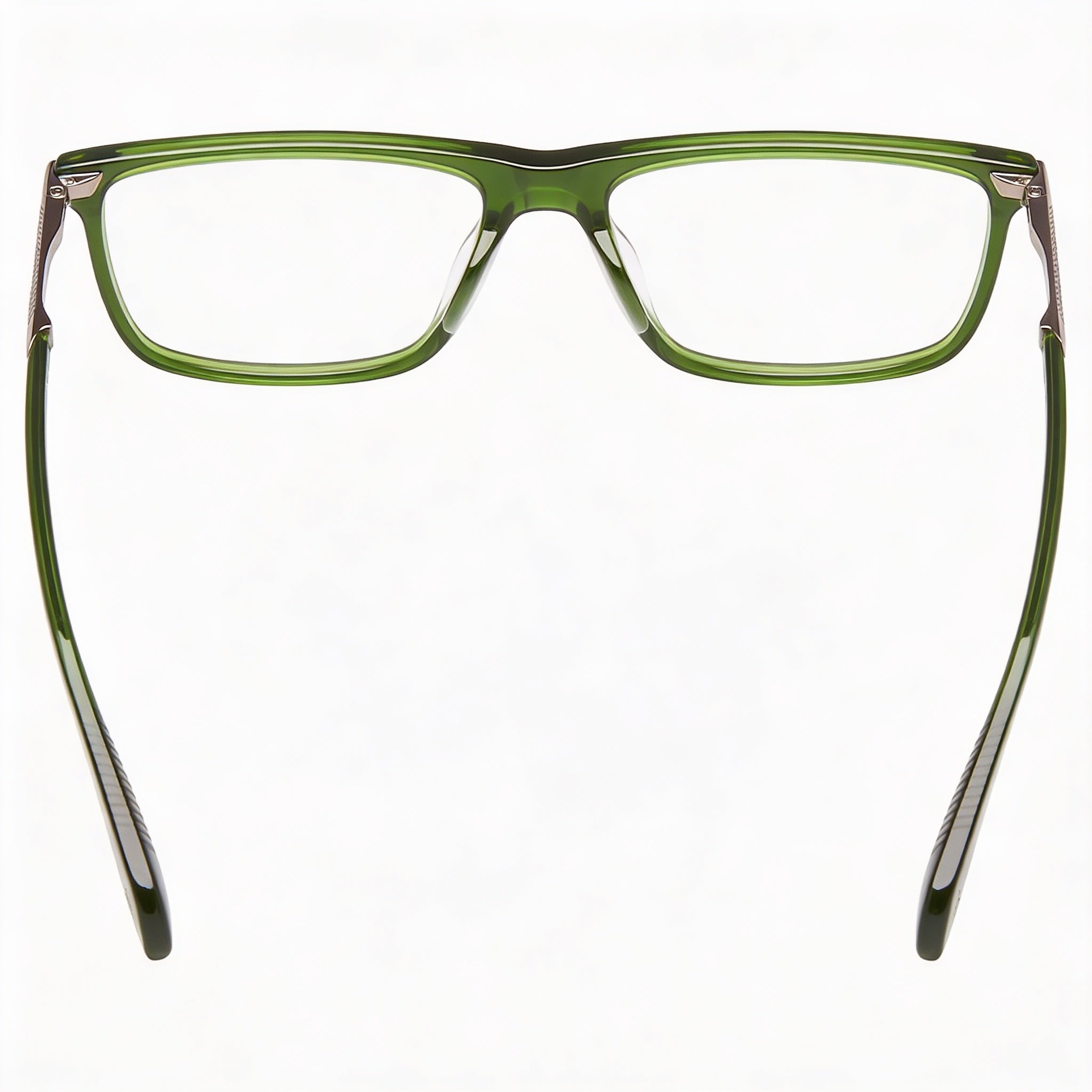 Rag & Bone Modern Women's Acetate Green Eyeglasses with Green Non-Polarised Polycarbonate Lenses, 53mm, Photo 4
