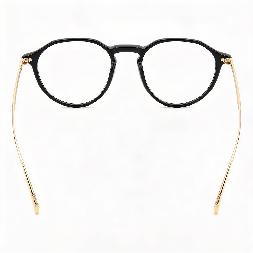 Gafas de sol David Beckham DB 1105 unisex de acetato, no polarizadas, color negro, dorado y azul, 49 mm