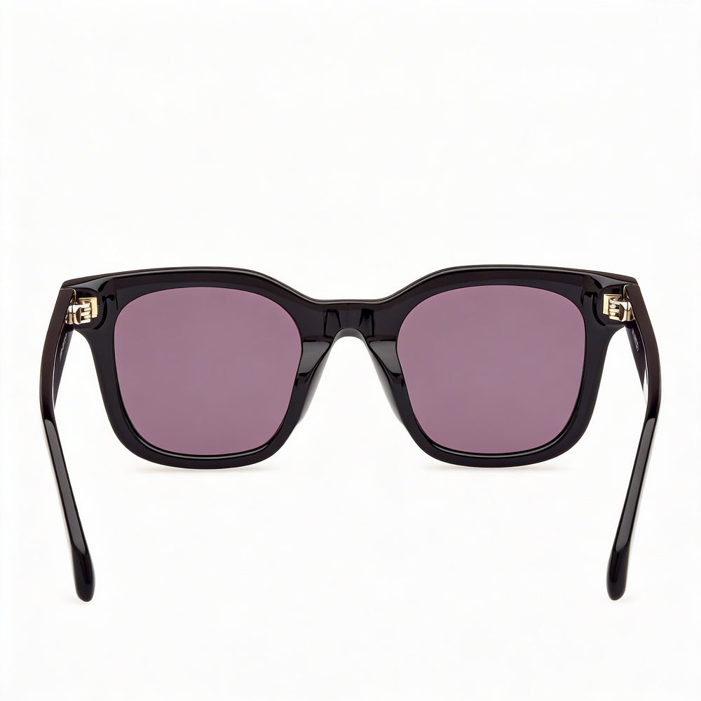 Adidas Originals Modern Unisex Acetate Frame Sunglasses in Shiny Black with Smoke Lenses, 47mm