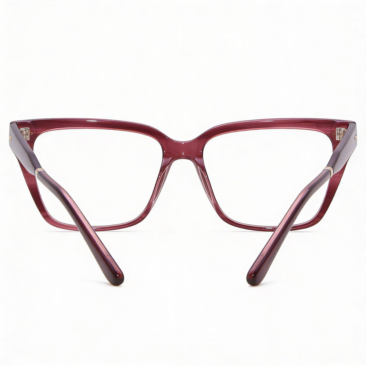 Calvin Klein CK22539 Burgundy Havana Square Unisex Eyeglasses, 54mm, Photo 3