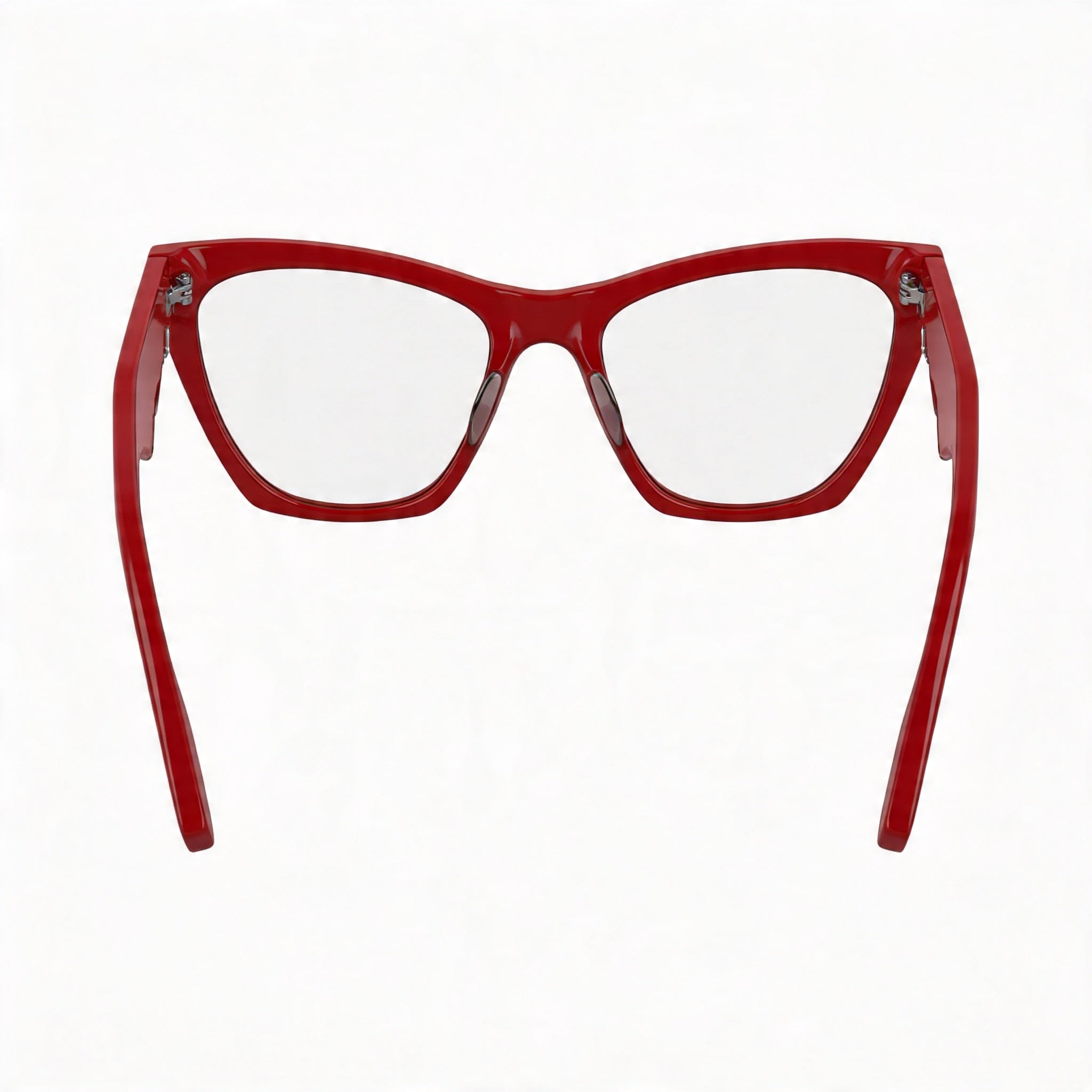 Gafas ópticas casuales para mujer KARL LAGERFELD, de acetato rojo, con lentes de 54 mm, puente de 19 mm y patillas de 140 mm, Photo 4