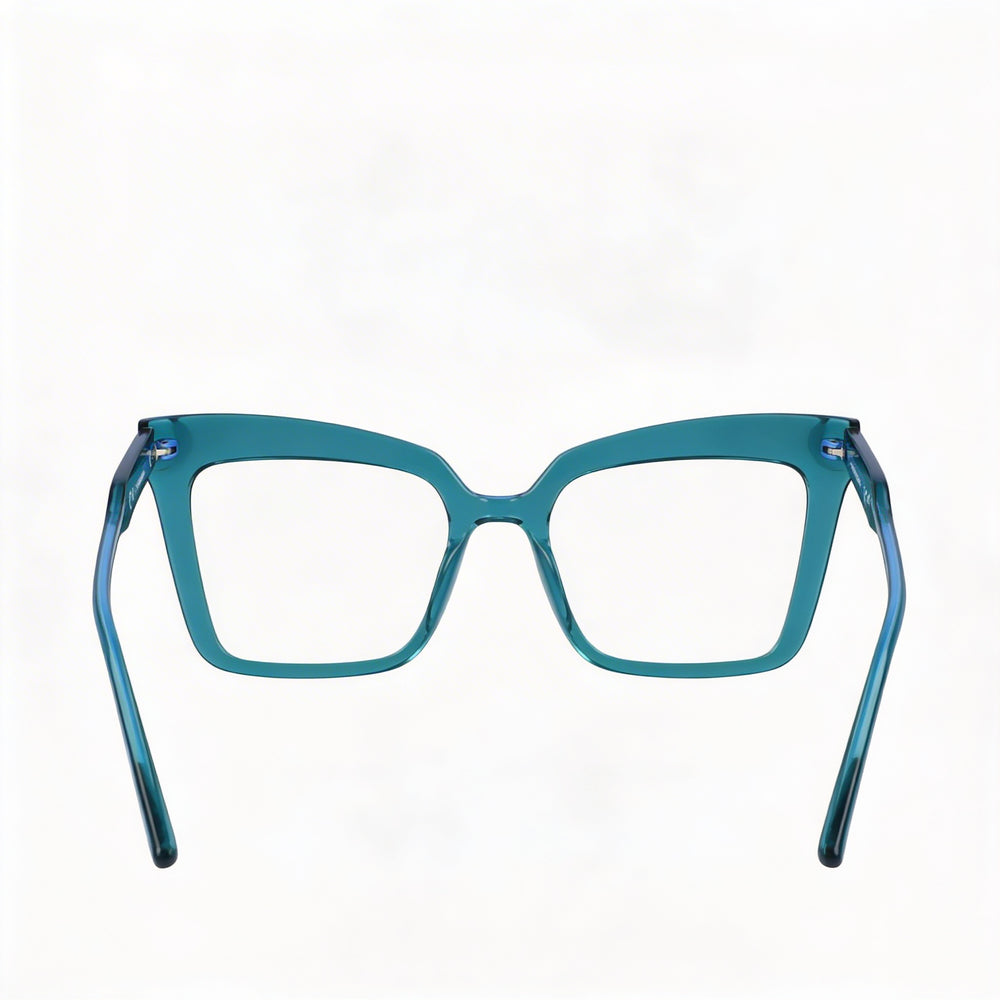 Gafas de sol modernas para mujer KARL LAGERFELD con montura inyectada en color petróleo y lentes a juego en color petróleo de 51 mm