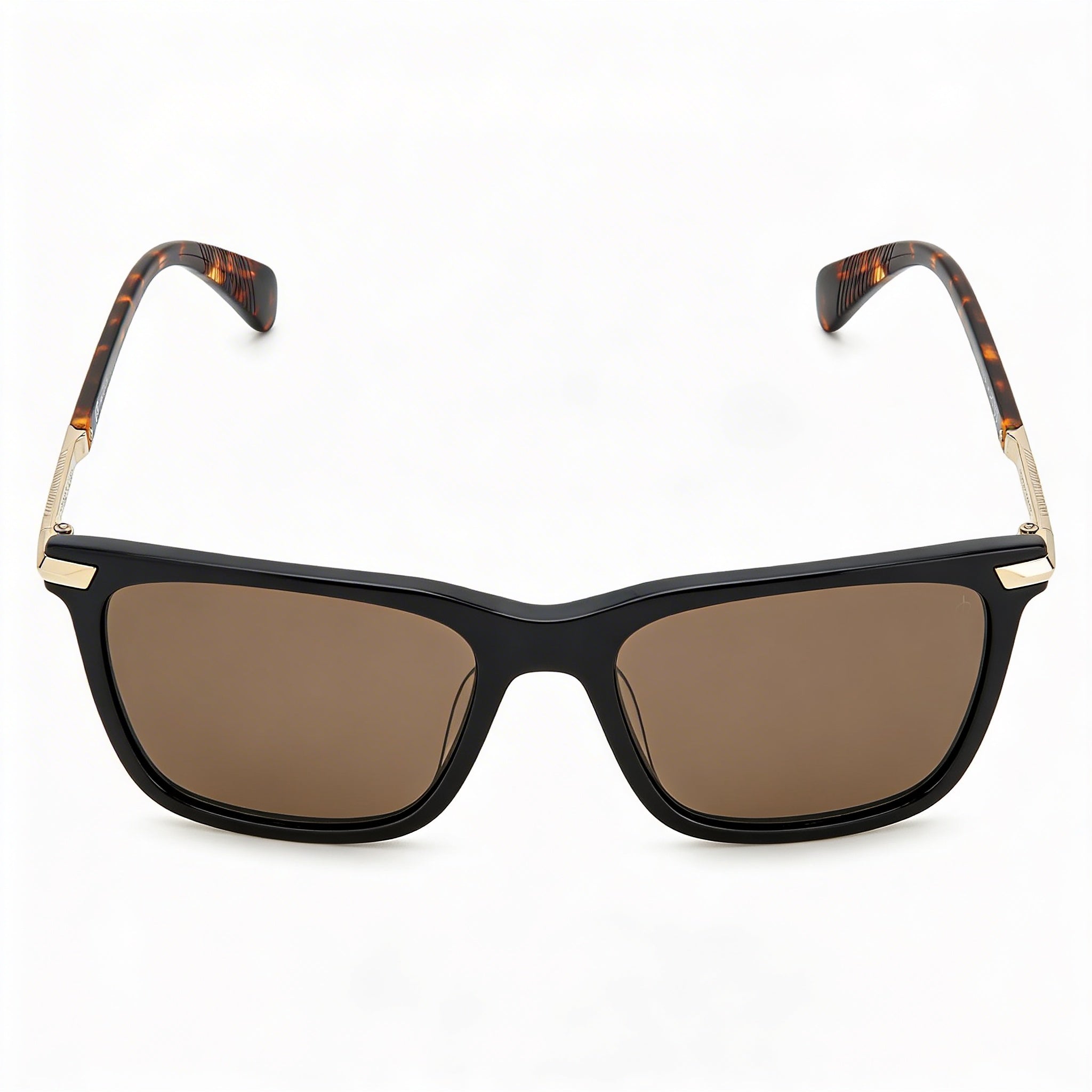 rag & bone Modern Men's Acetate Black Square Sunglasses Bronze Lenses 56mm, Photo 4
